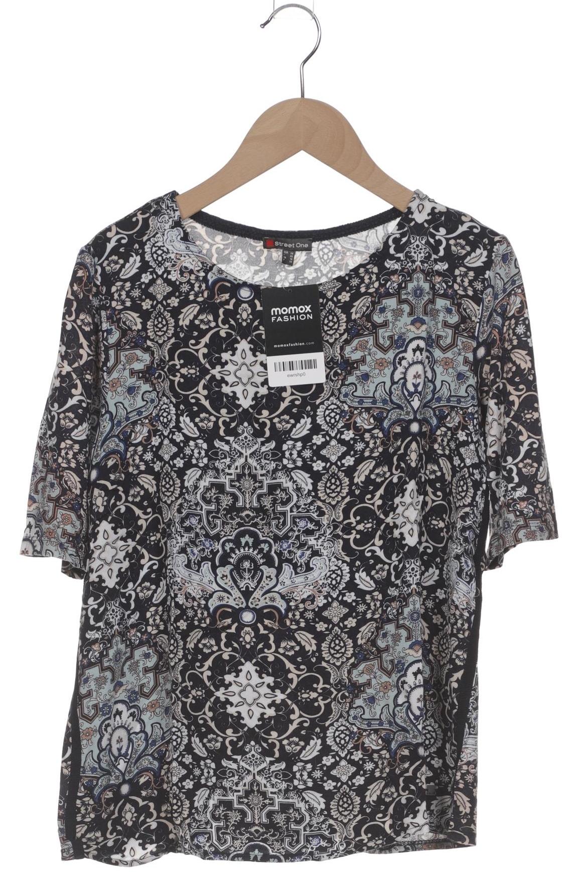 

Street One Damen T-Shirt, marineblau, Gr. 36