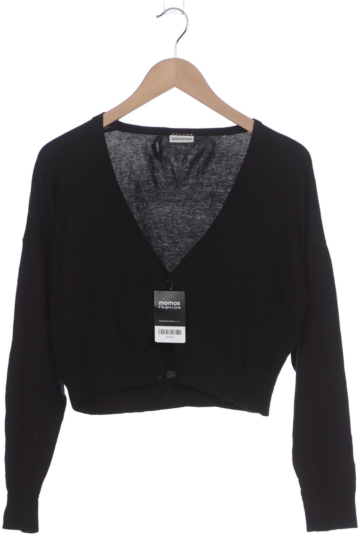 

Street One Damen Strickjacke, schwarz, Gr. 42