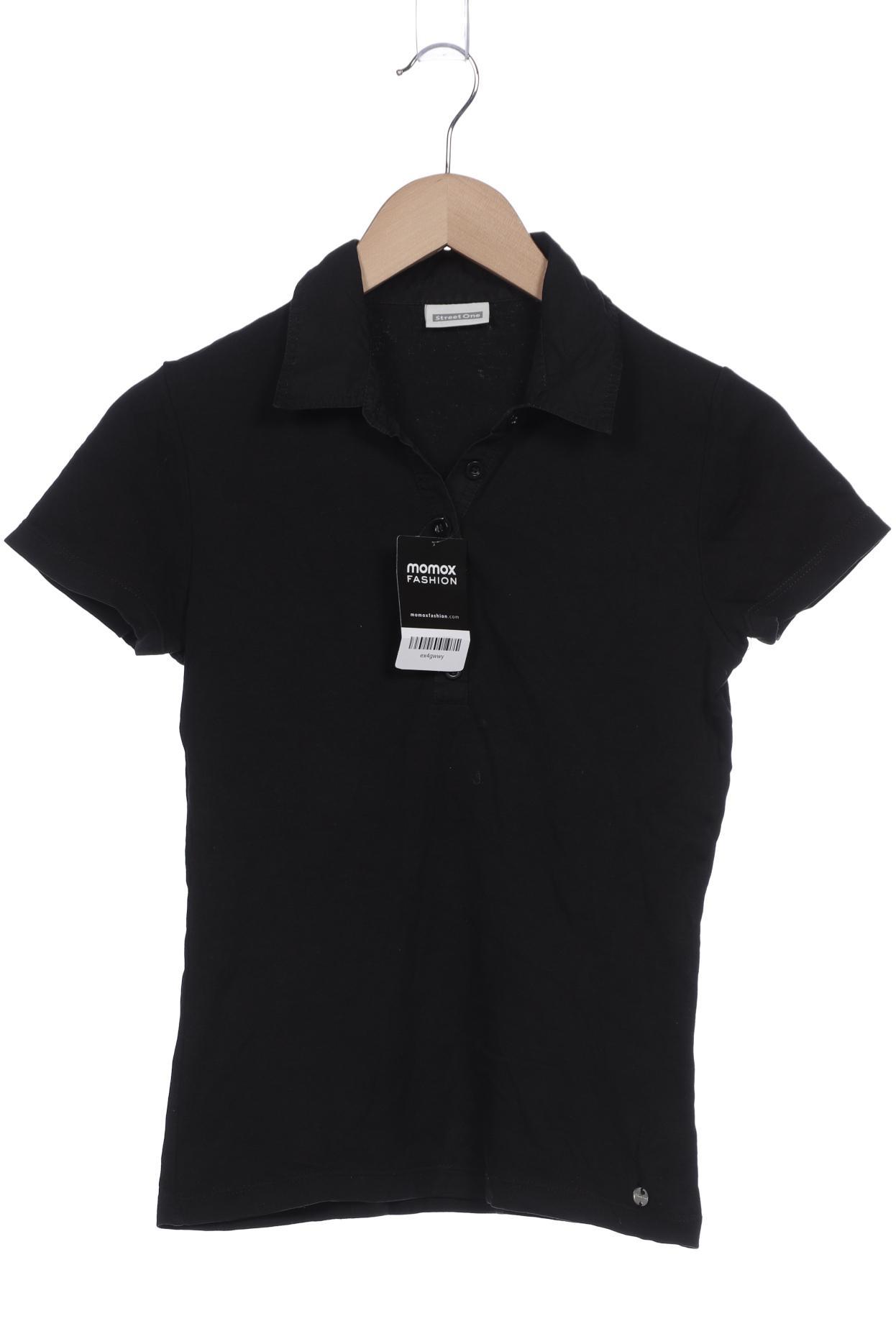 

Street One Damen Poloshirt, schwarz