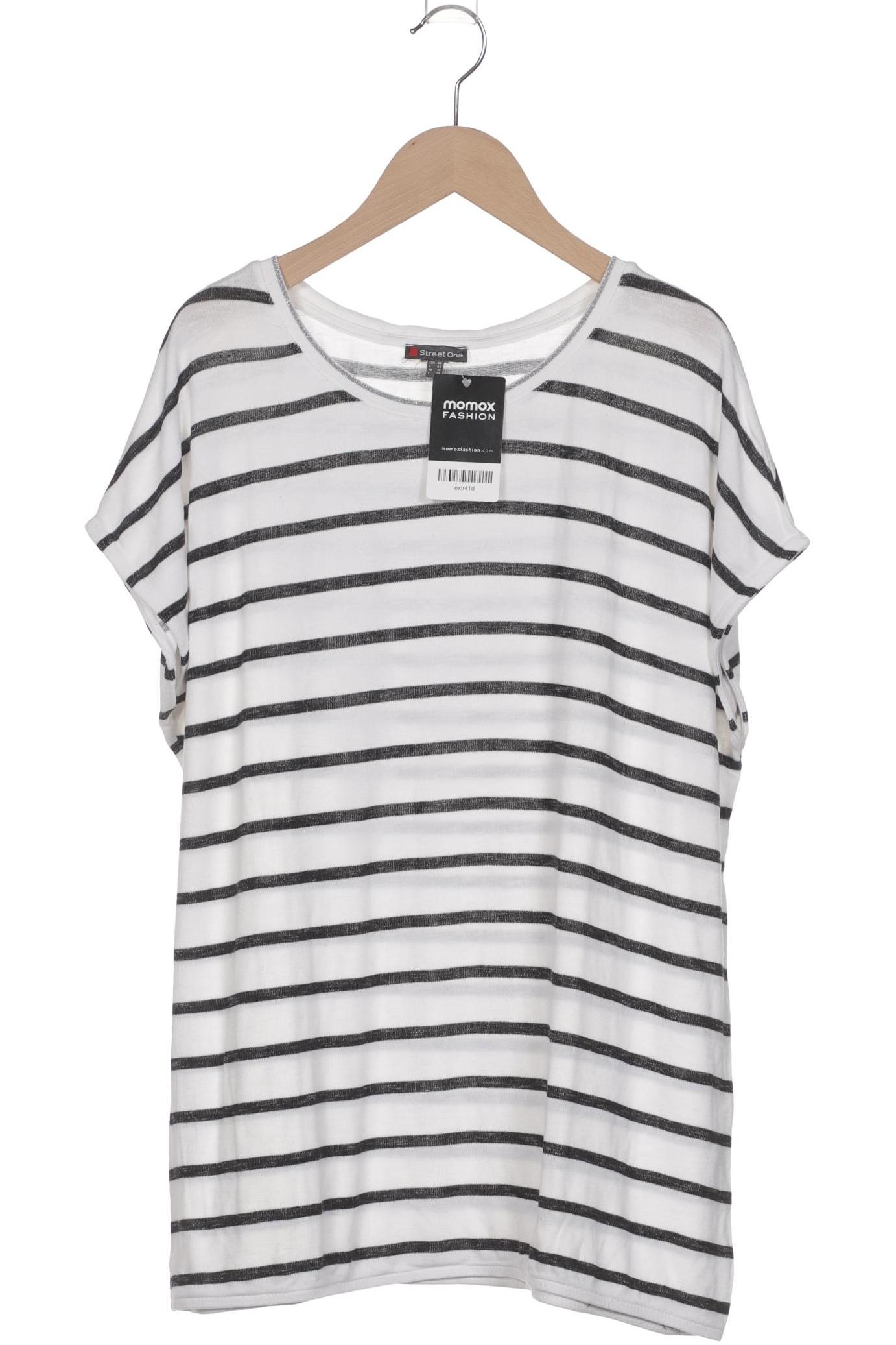

Street One Damen T-Shirt, weiß, Gr. 44