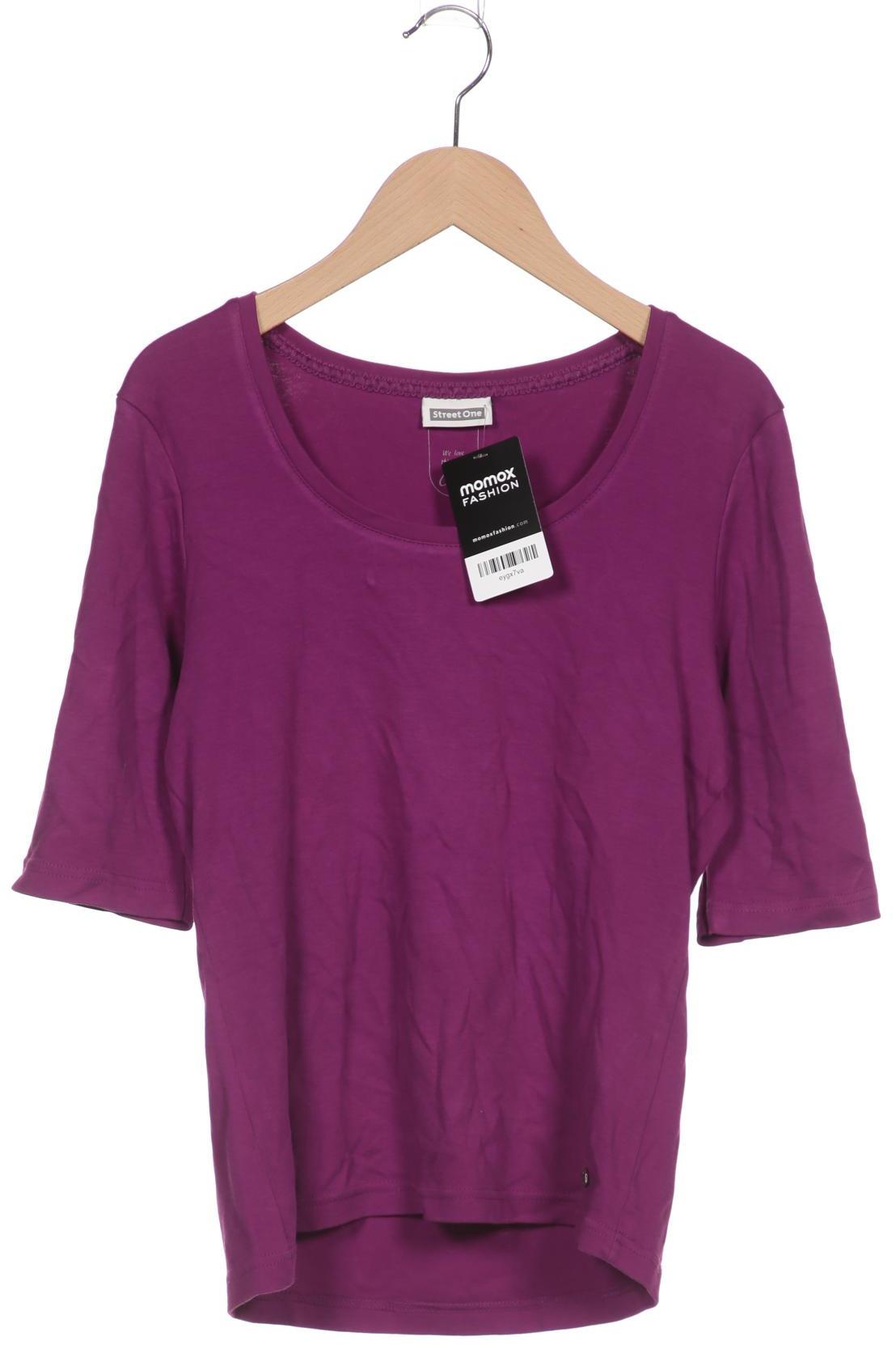 

Street One Damen T-Shirt, flieder, Gr. 38