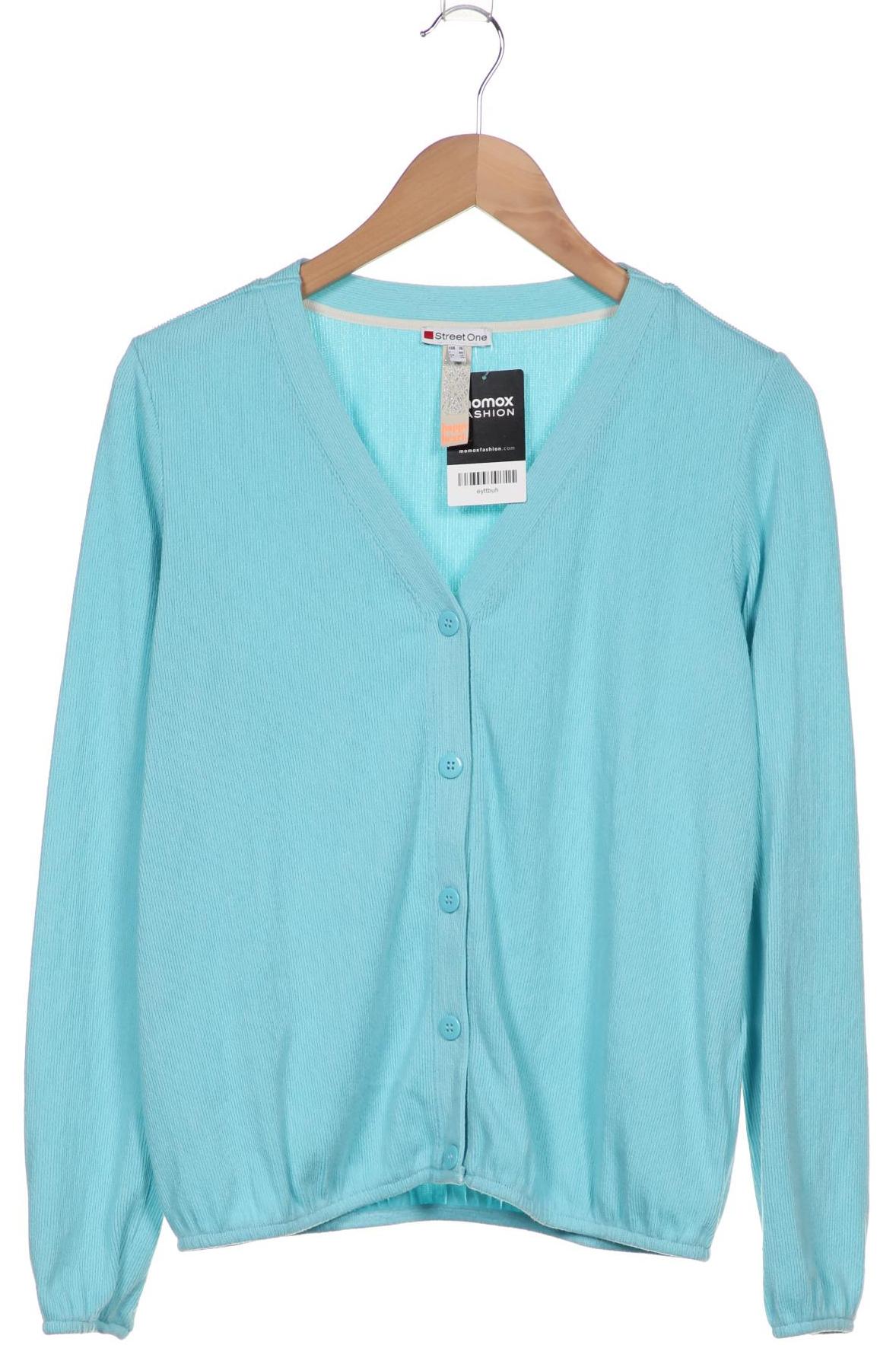 

Street One Damen Strickjacke, hellblau