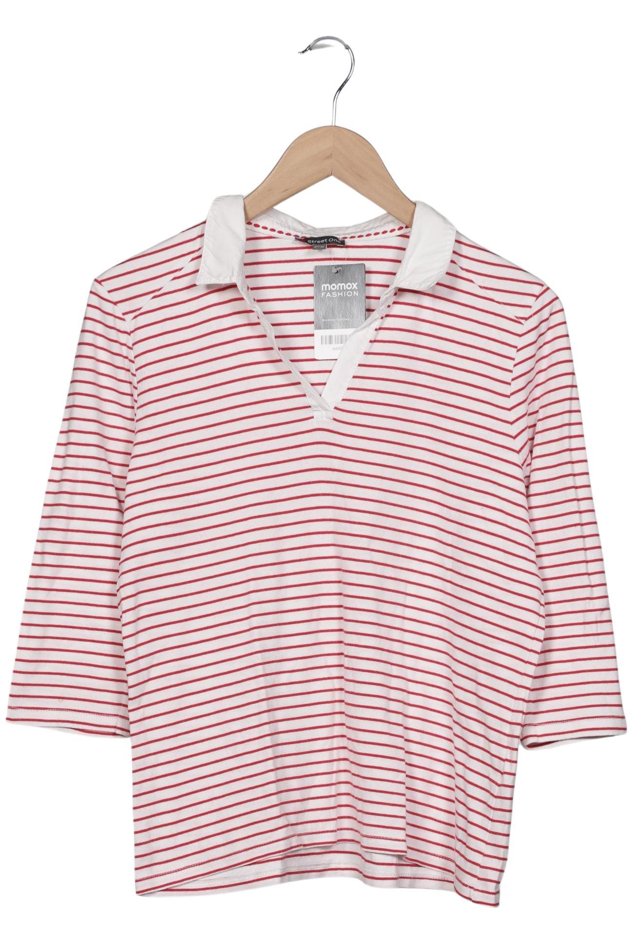 

Street One Damen Poloshirt, weiß, Gr. 42