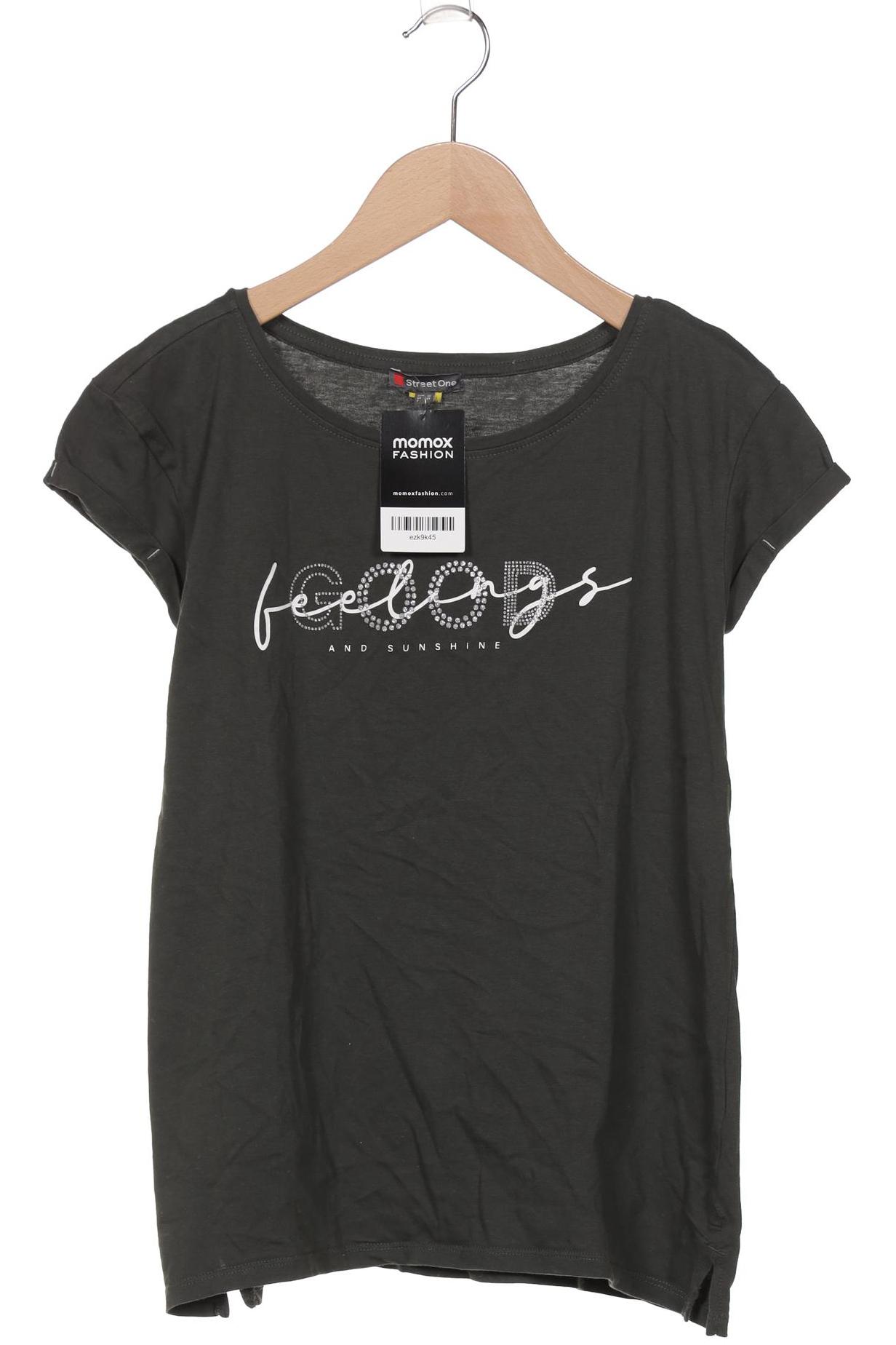 

Street One Damen T-Shirt, grün, Gr. 36