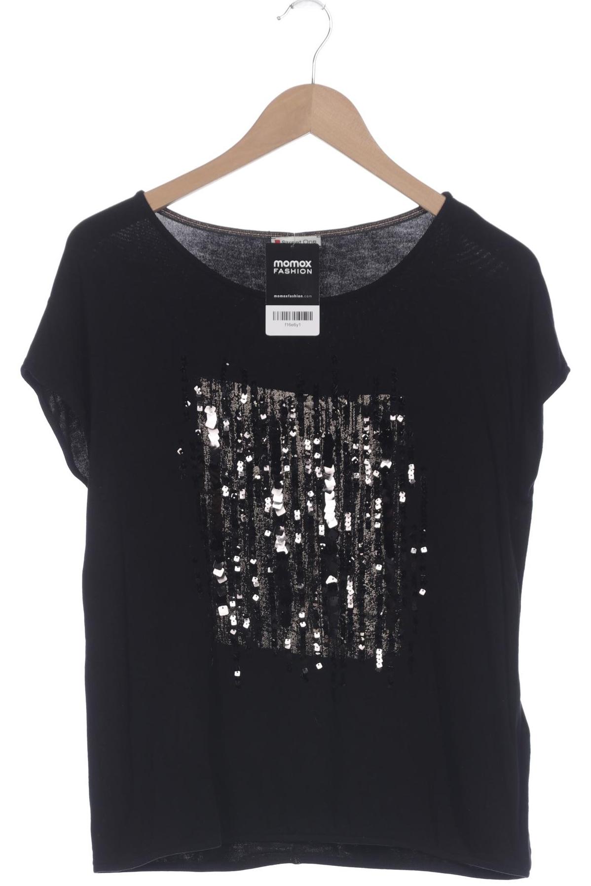 

Street One Damen T-Shirt, schwarz, Gr. 38