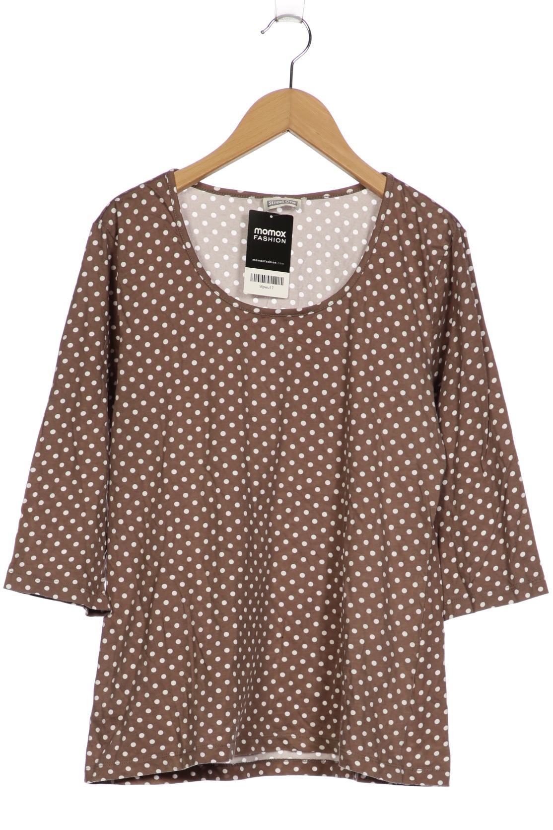 

Street One Damen T-Shirt, braun, Gr. 44