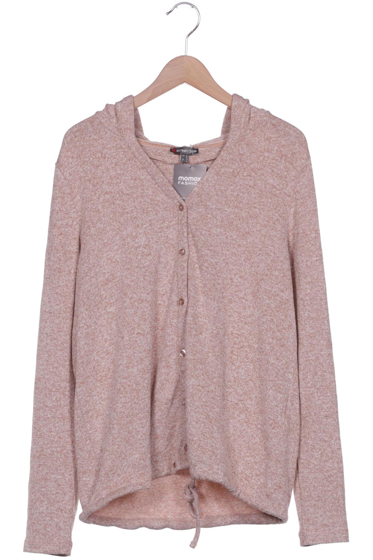 

Street One Damen Strickjacke, braun, Gr. 36