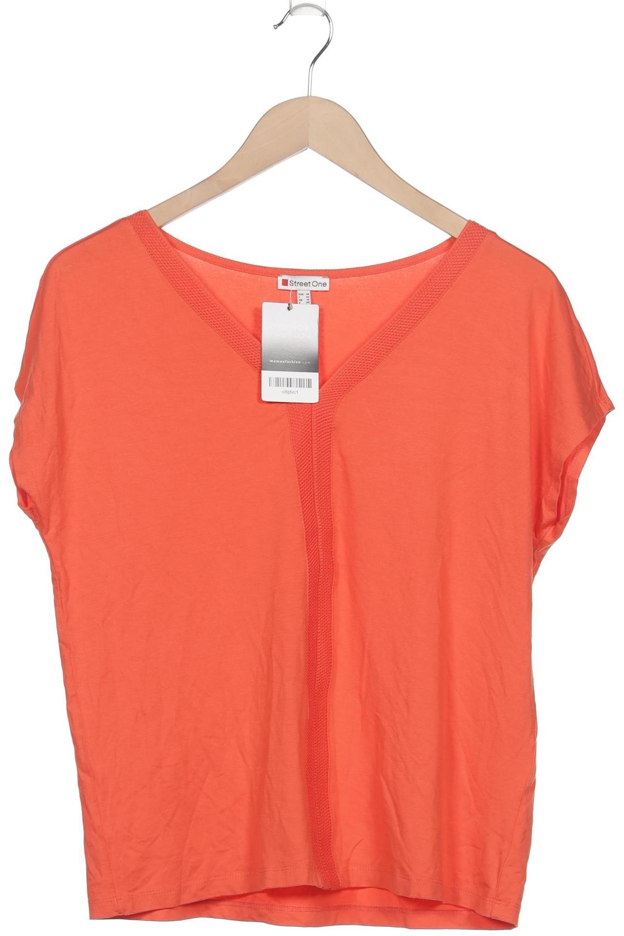 

Street One Damen T-Shirt, orange, Gr. 38