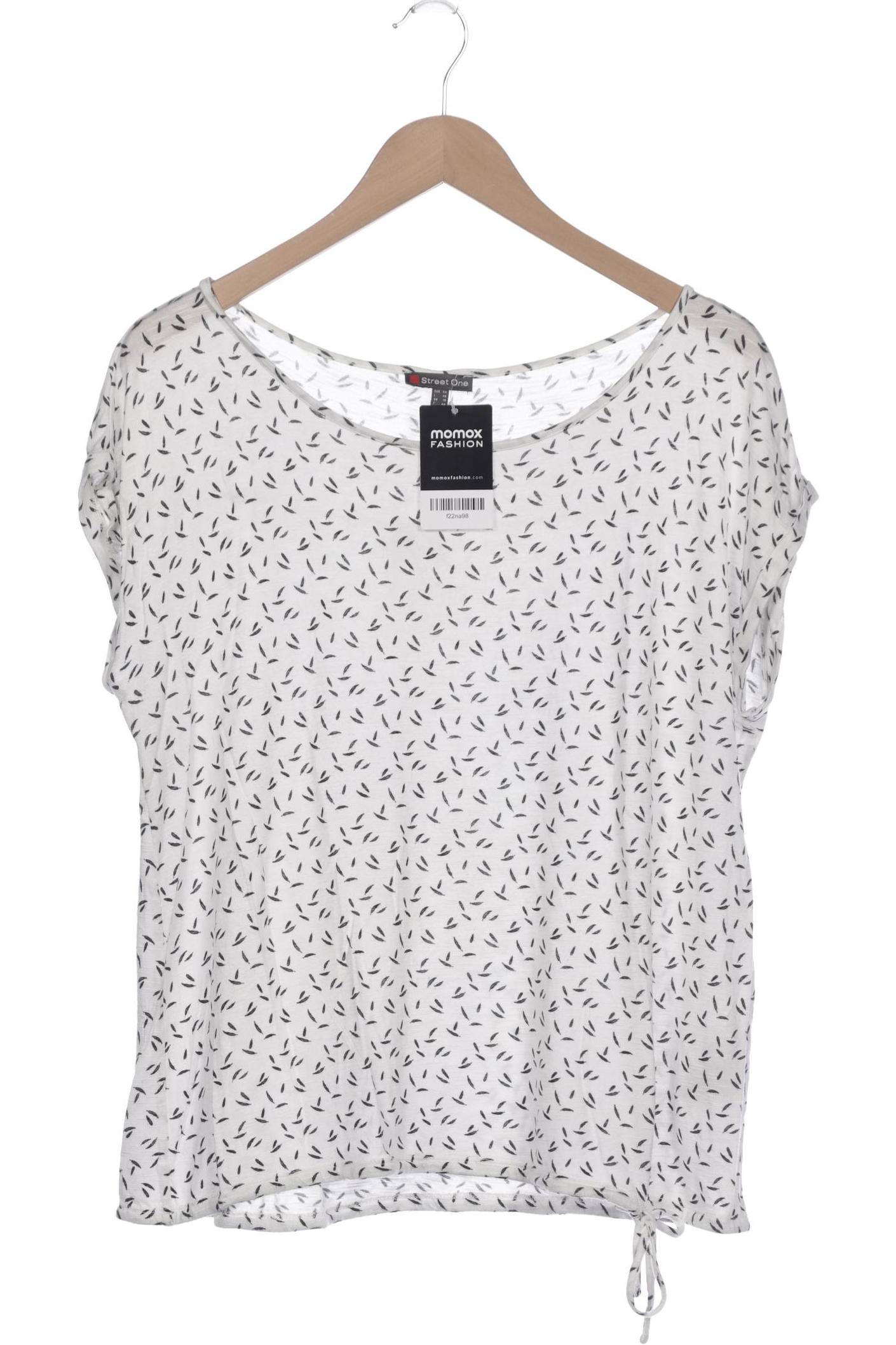 

Street One Damen T-Shirt, weiß, Gr. 44