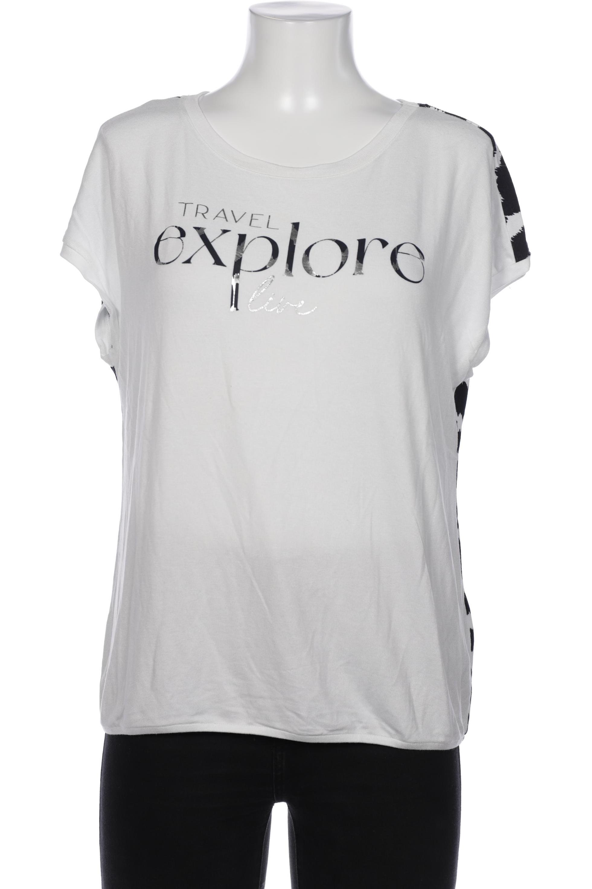 

Street One Damen T-Shirt, weiß, Gr. 40