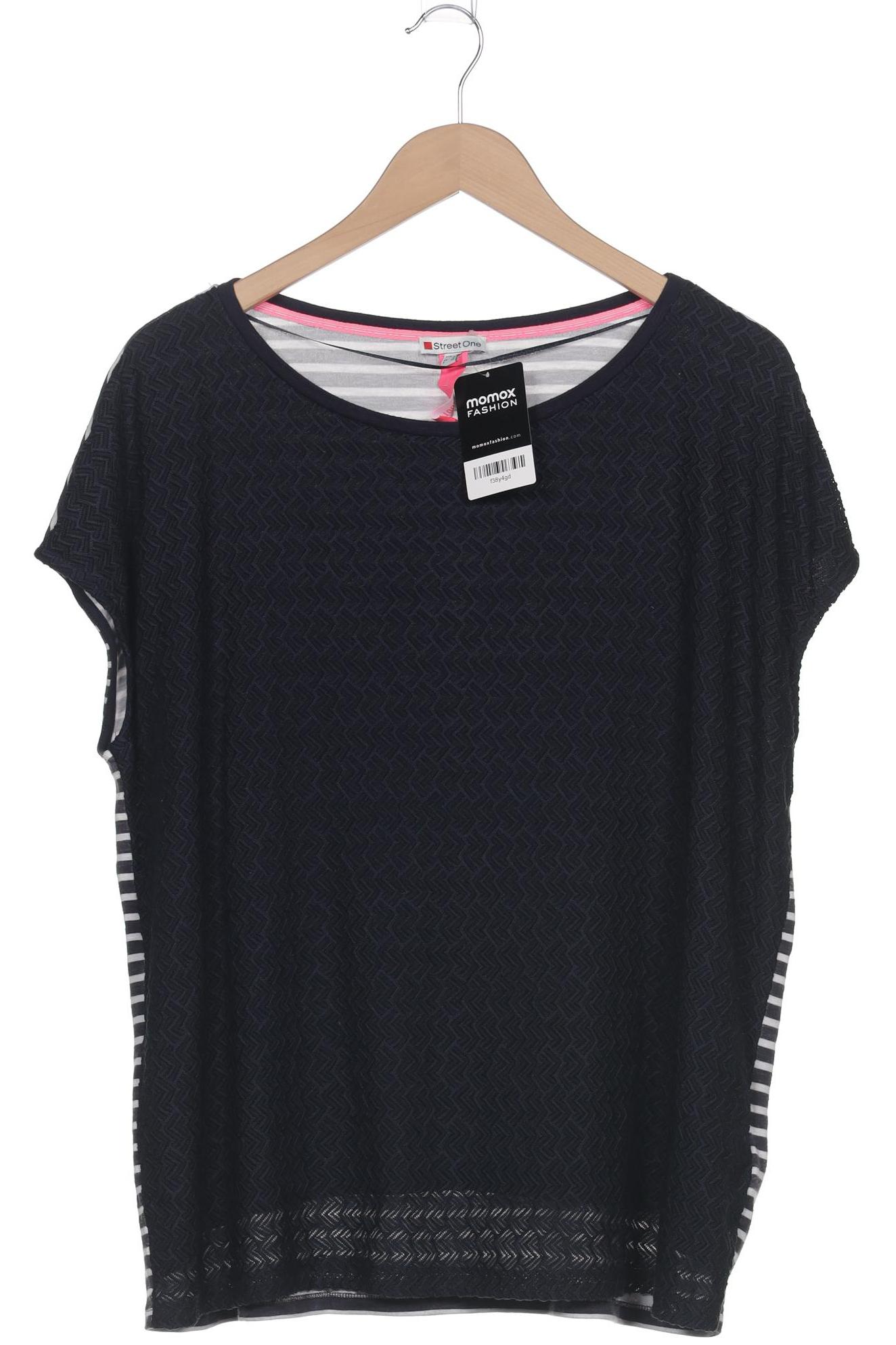 

Street One Damen T-Shirt, marineblau, Gr. 44