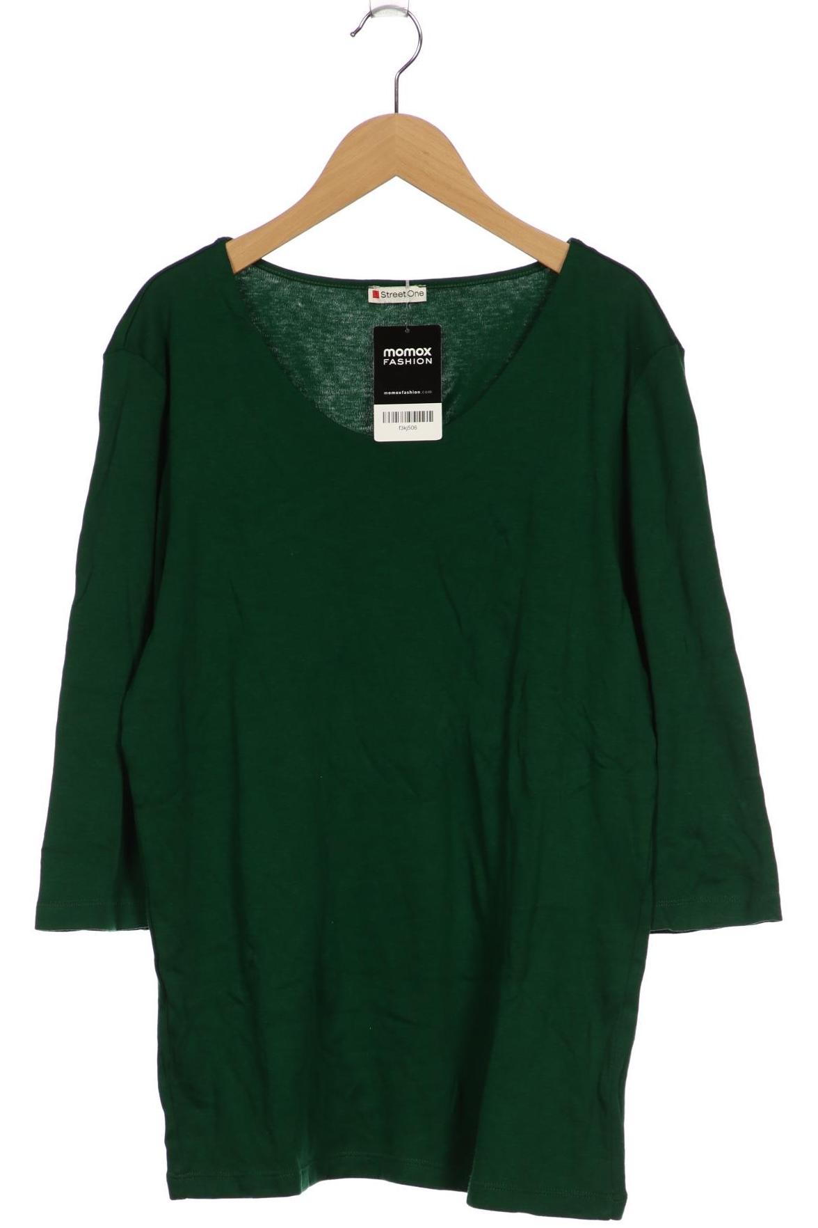 

Street One Damen Langarmshirt, grün, Gr. 42