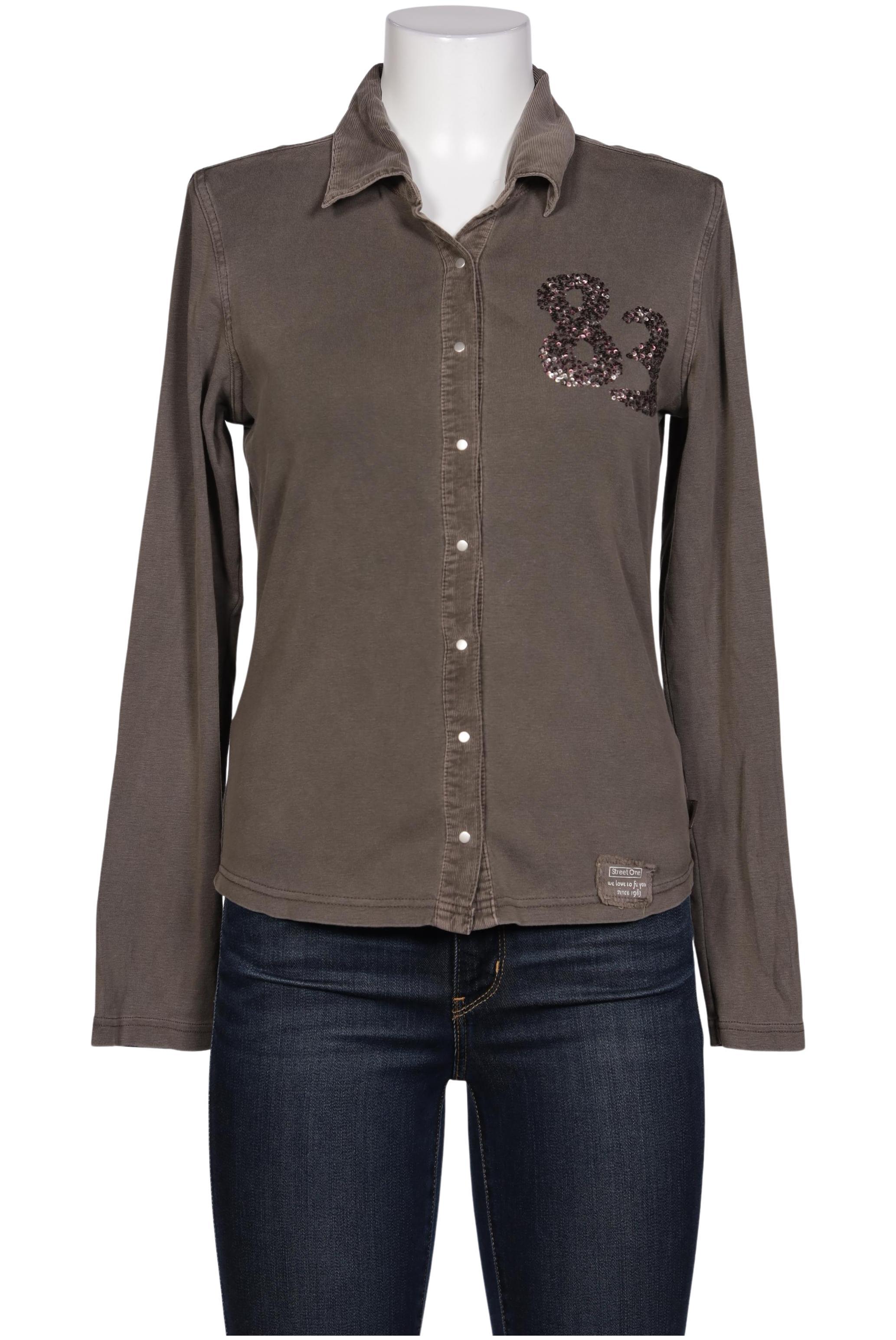 

Street One Damen Bluse, braun, Gr. 40