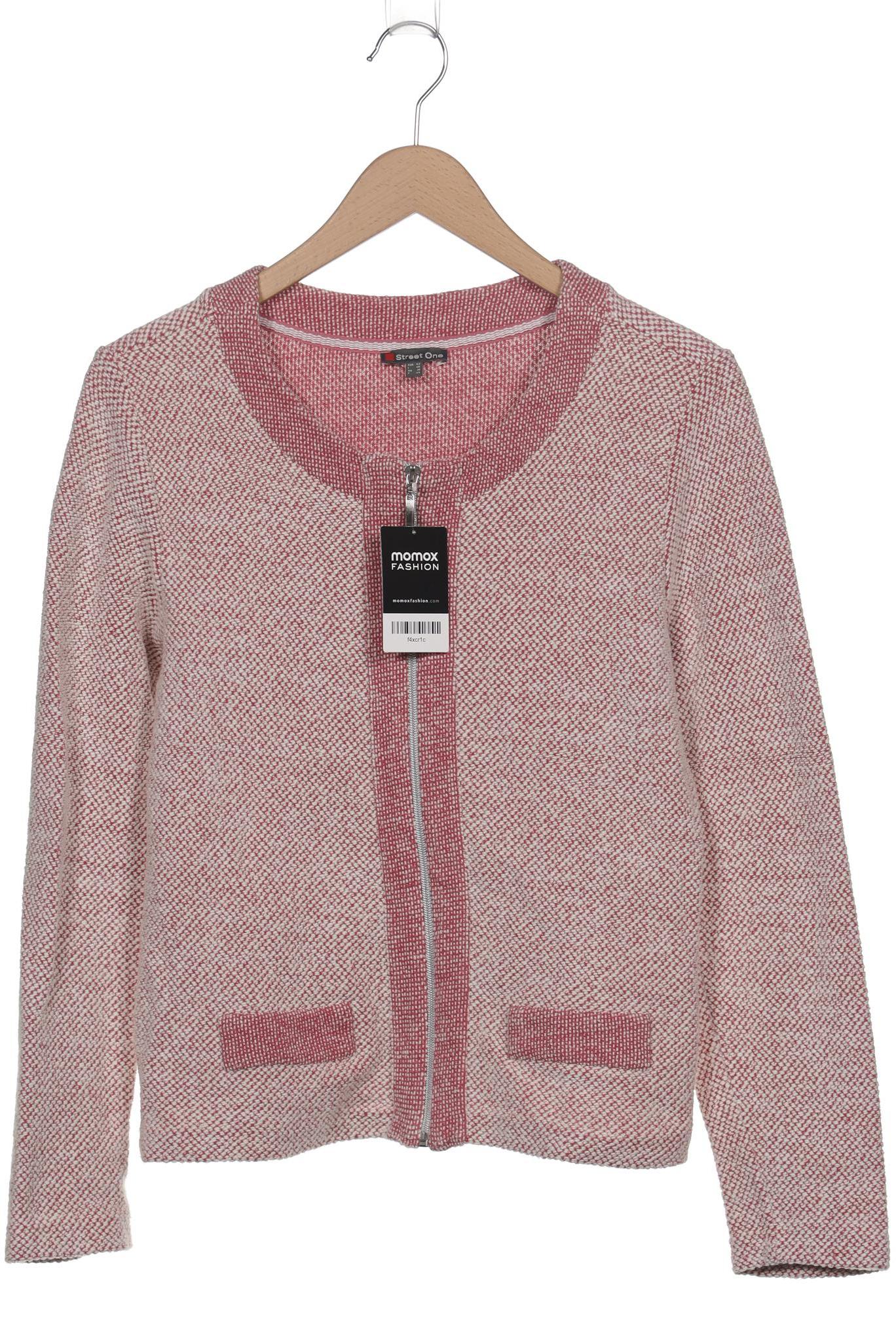 

Street One Damen Strickjacke, pink, Gr. 42