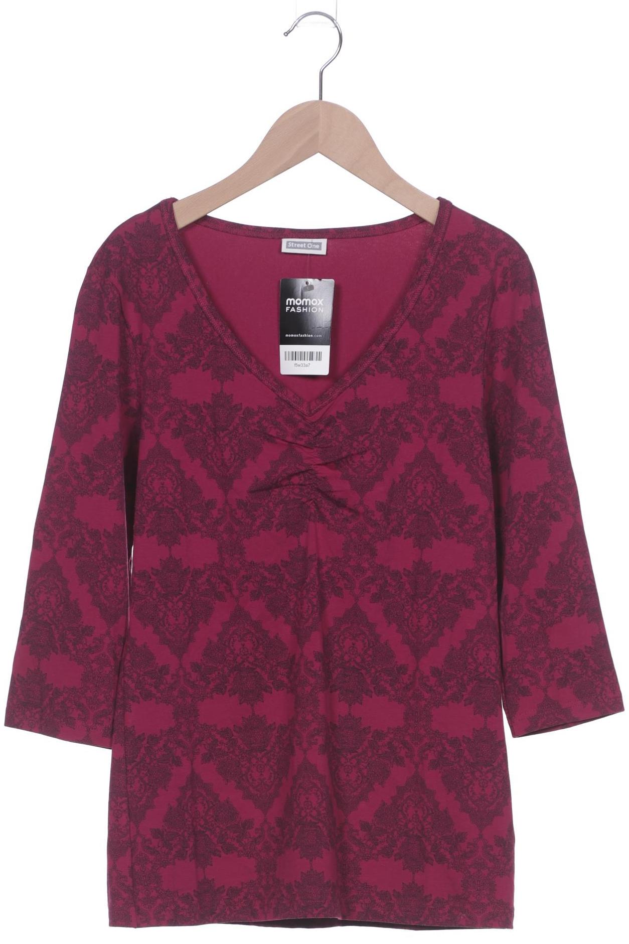 

Street One Damen Langarmshirt, pink, Gr. 40