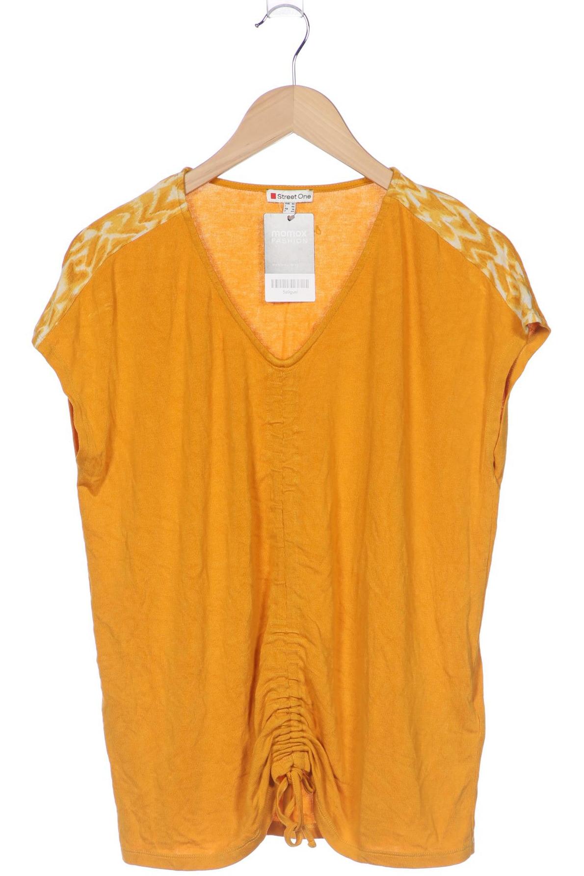 

Street One Damen Pullover, orange, Gr. 42