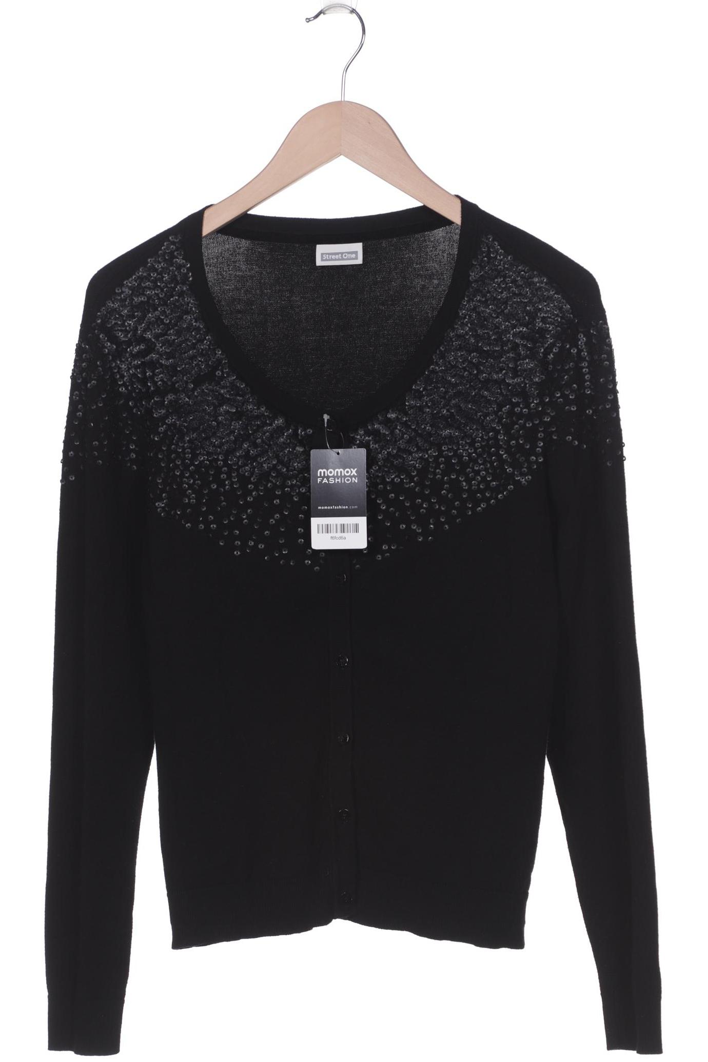 

Street One Damen Strickjacke, schwarz