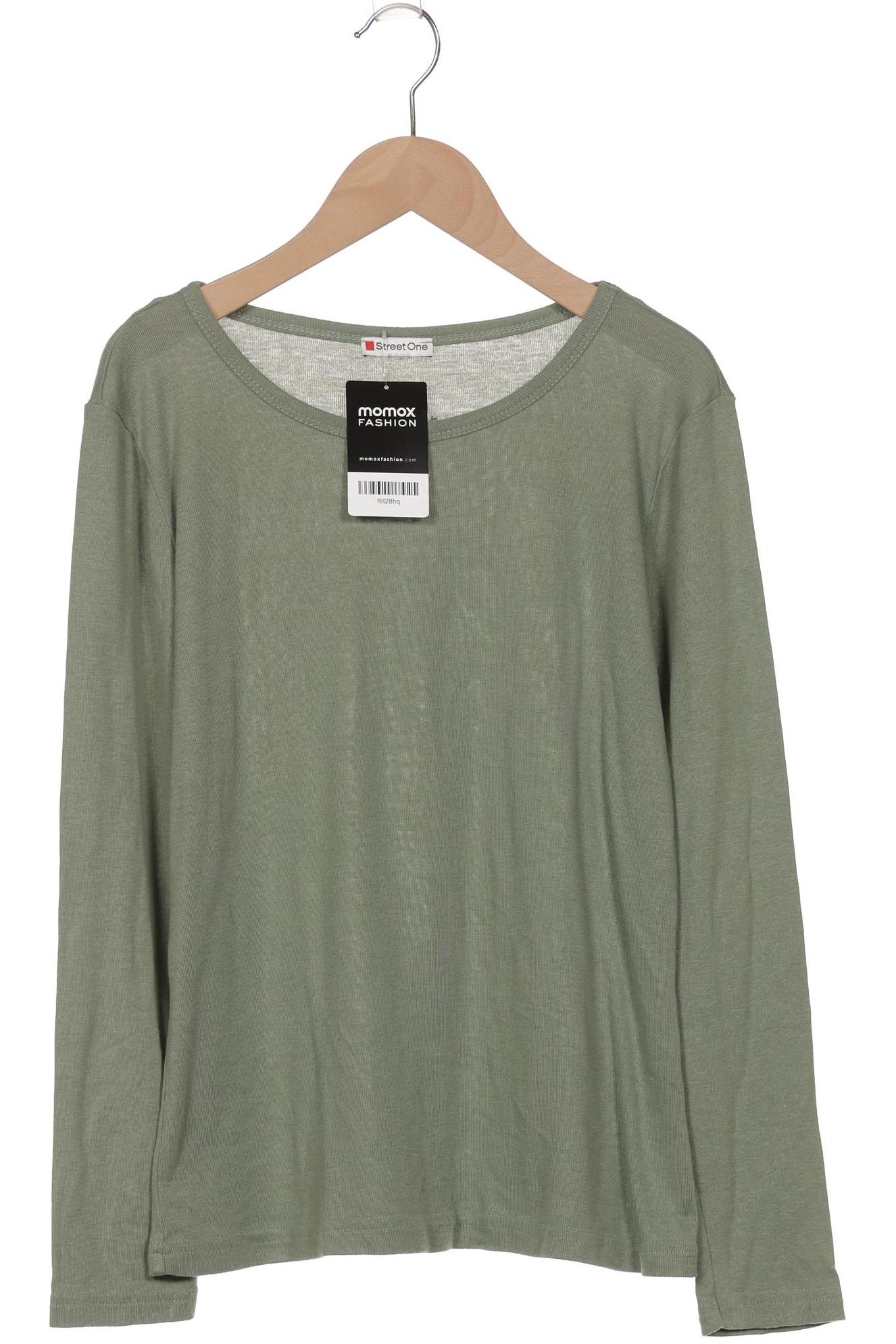 

Street One Damen Pullover, grün, Gr. 38