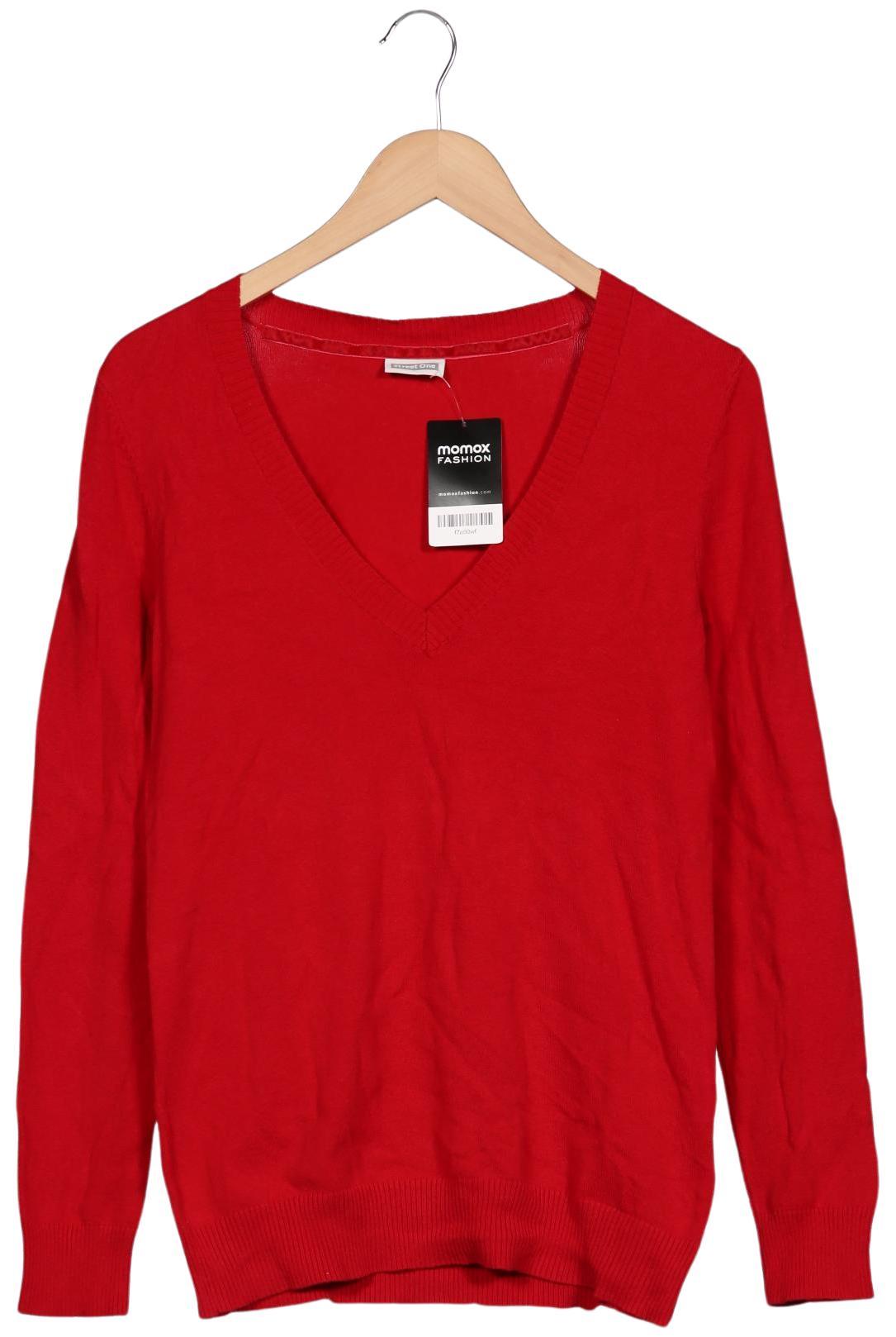 

Street One Damen Pullover, rot, Gr. 38