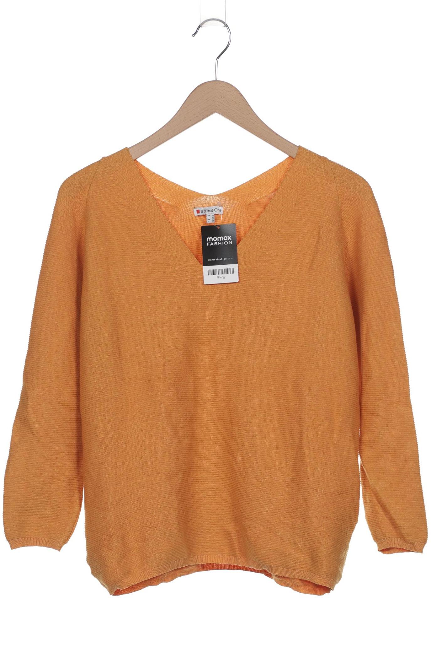 

Street One Damen Pullover, orange, Gr. 36
