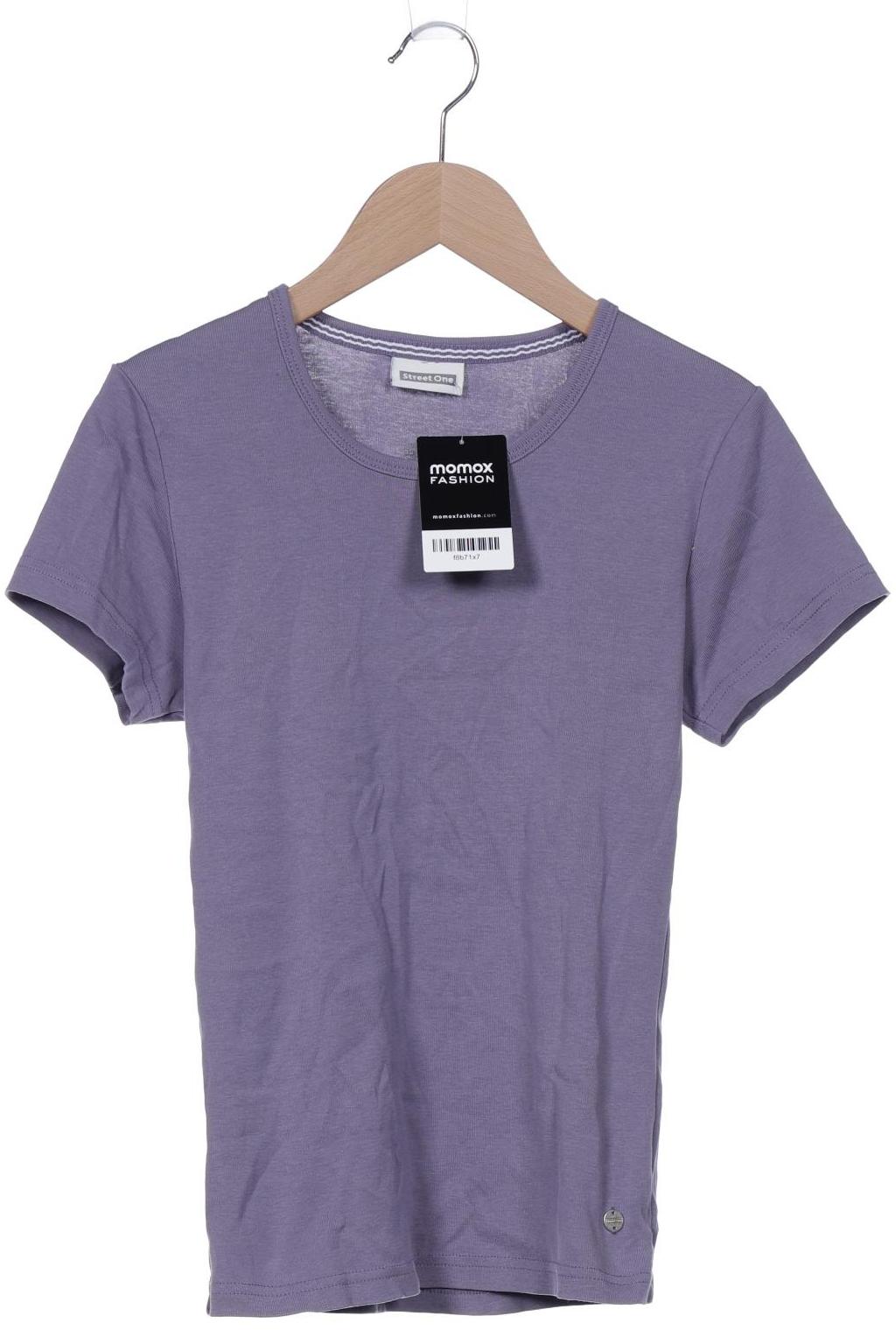 

Street One Damen T-Shirt, flieder, Gr. 36