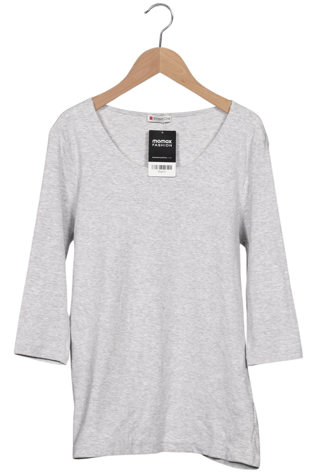

Street One Damen Langarmshirt, grau, Gr. 42