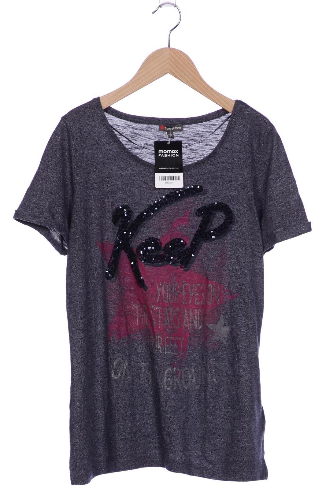 

Street One Damen T-Shirt, marineblau, Gr. 38