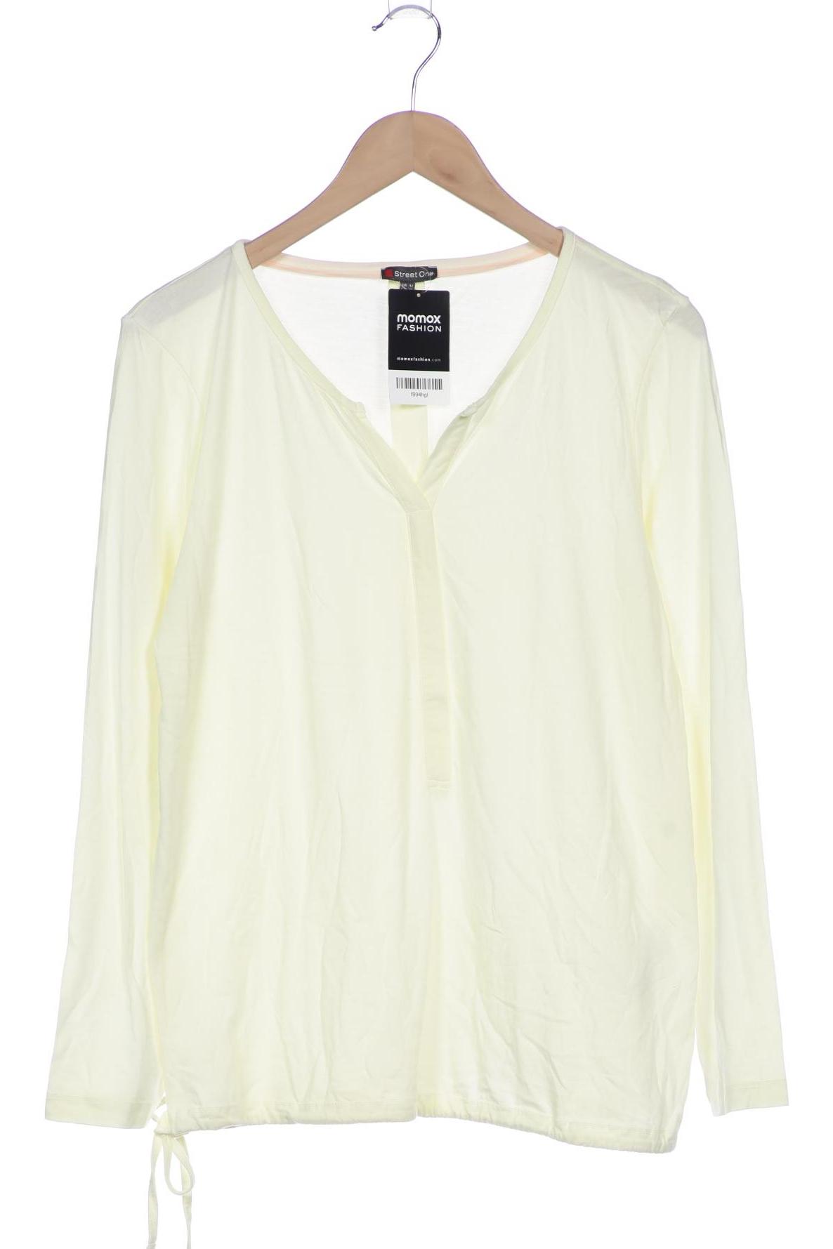 

Street One Damen Langarmshirt, cremeweiß, Gr. 42