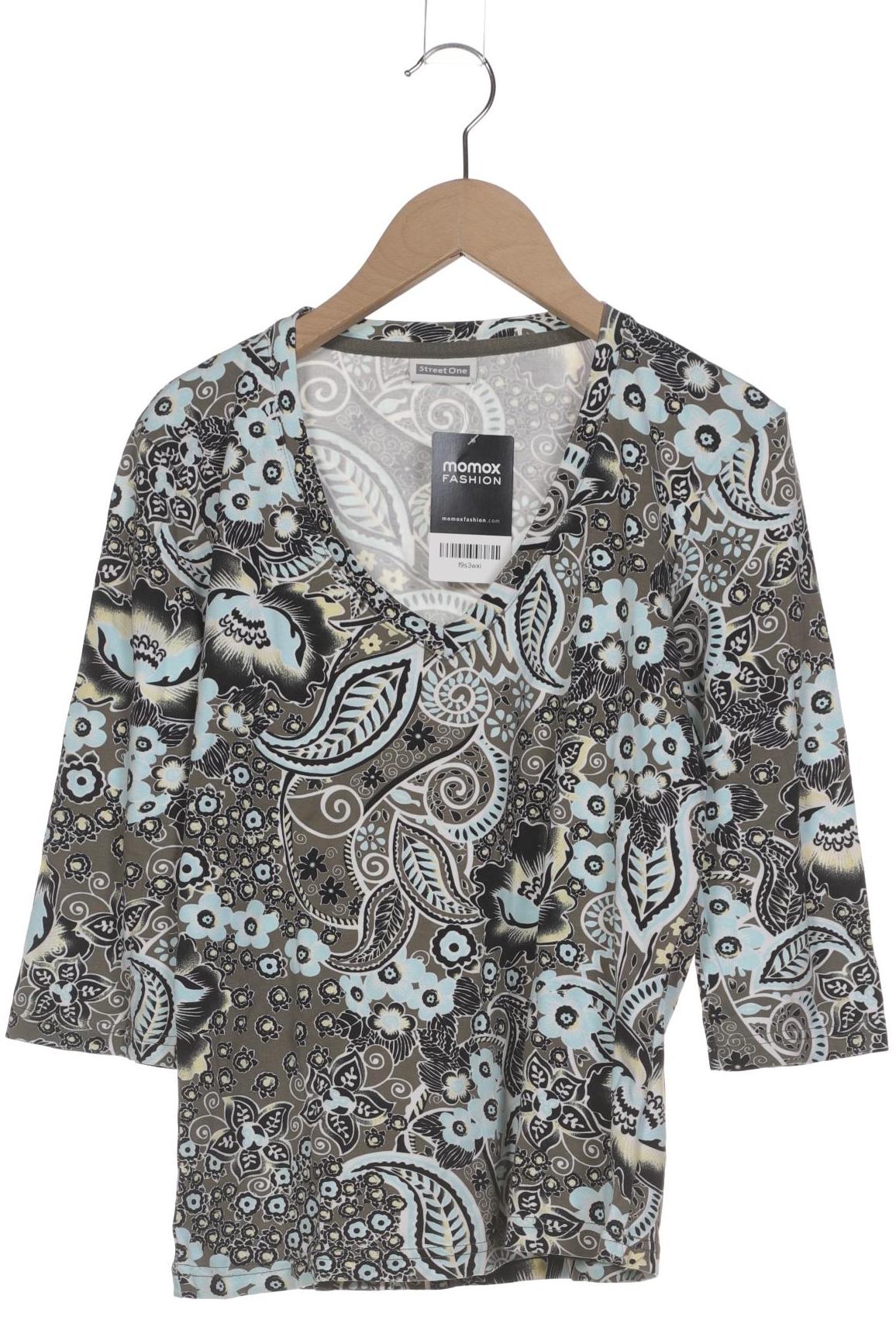 

Street One Damen Langarmshirt, grün, Gr. 40