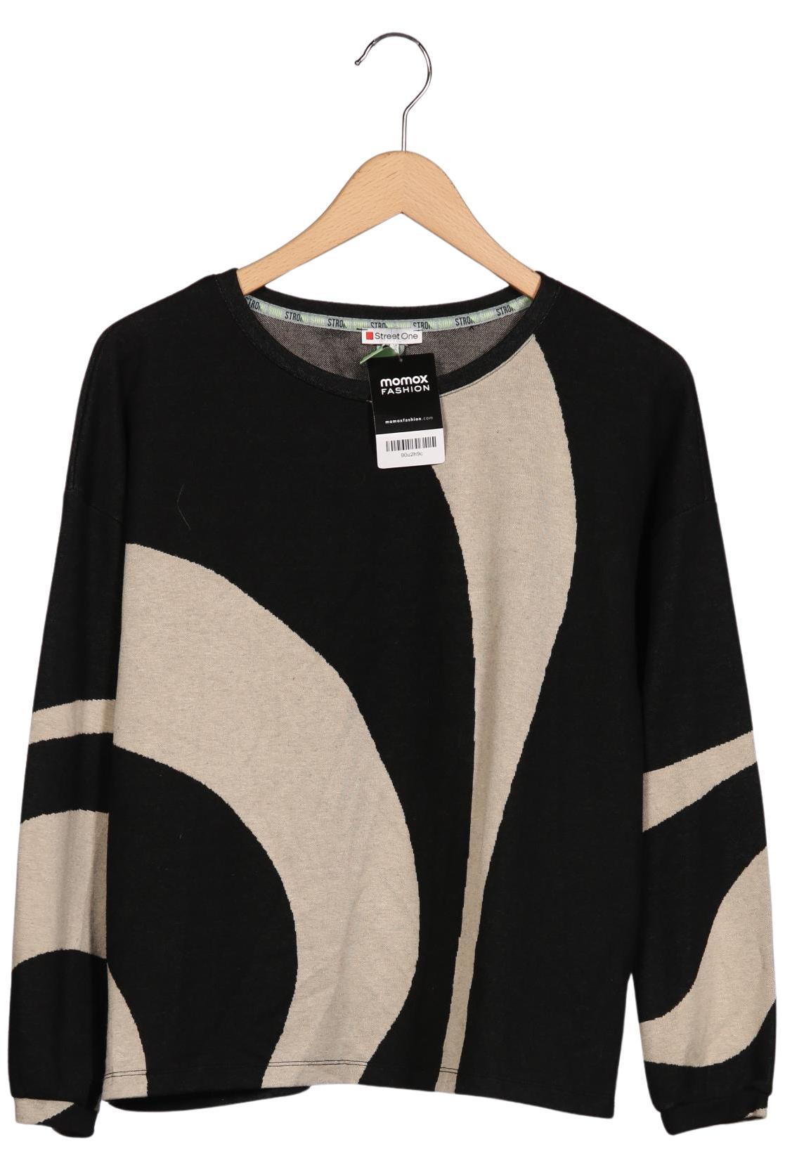

Street One Damen Sweatshirt, schwarz, Gr. 38