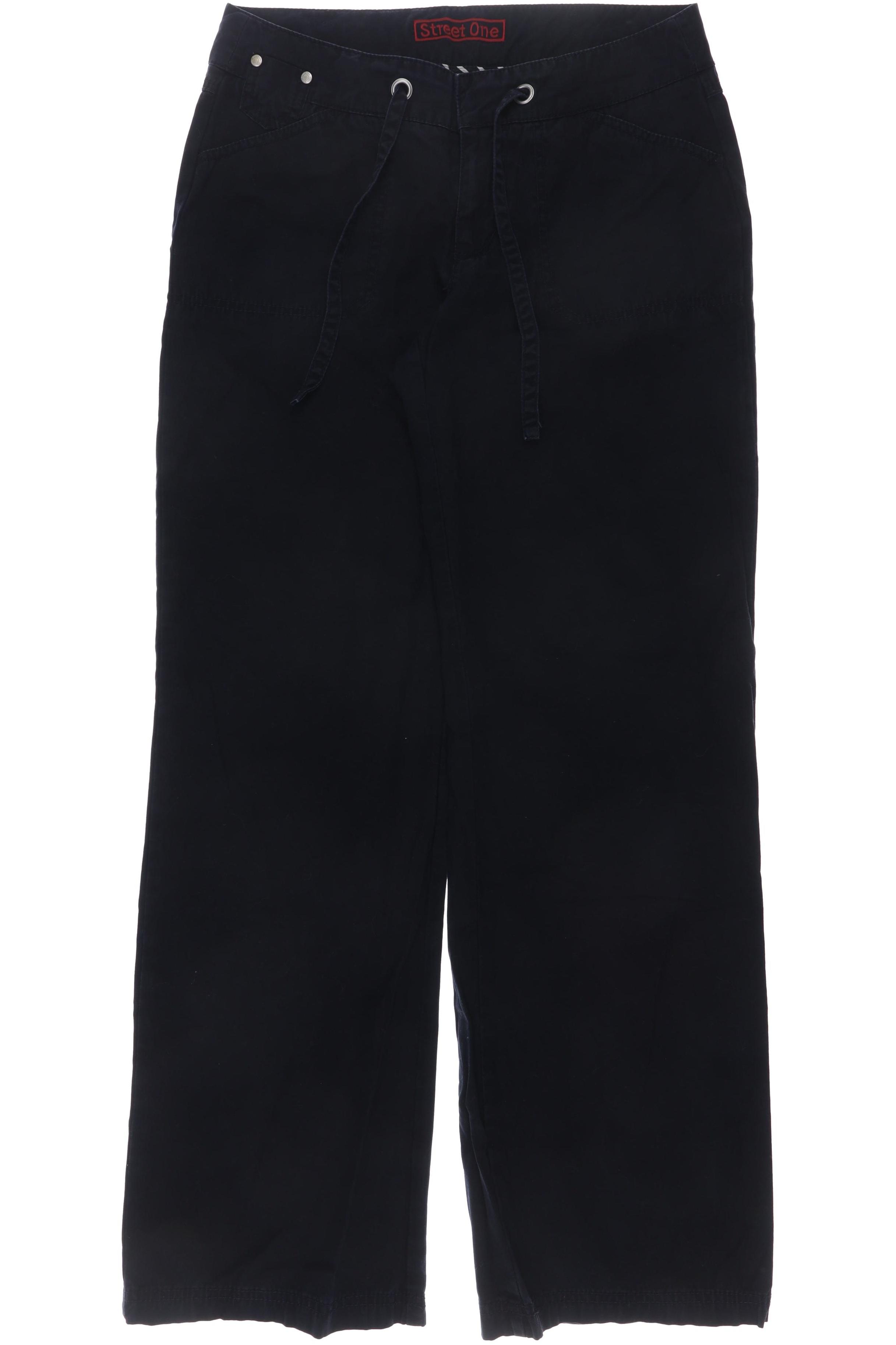 

Street One Damen Stoffhose, blau, Gr. 36