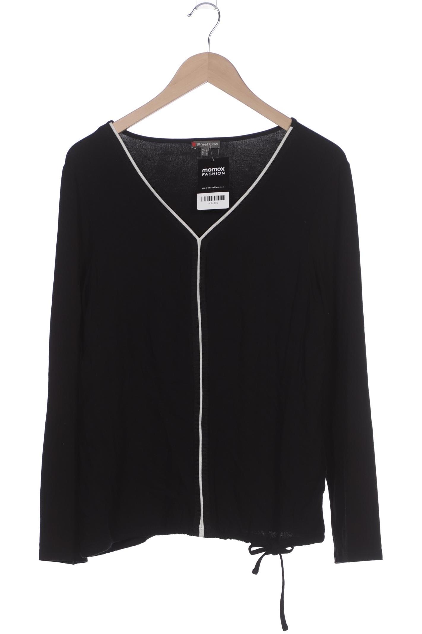 

Street One Damen Langarmshirt, schwarz, Gr. 40