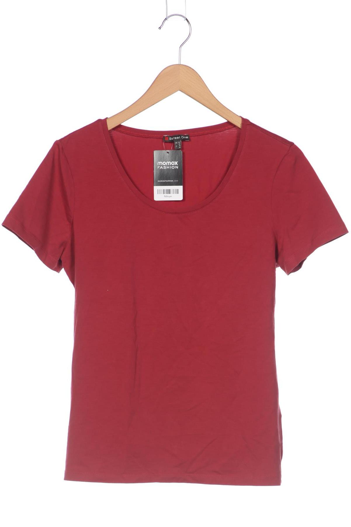 

Street One Damen T-Shirt, rot, Gr. 42