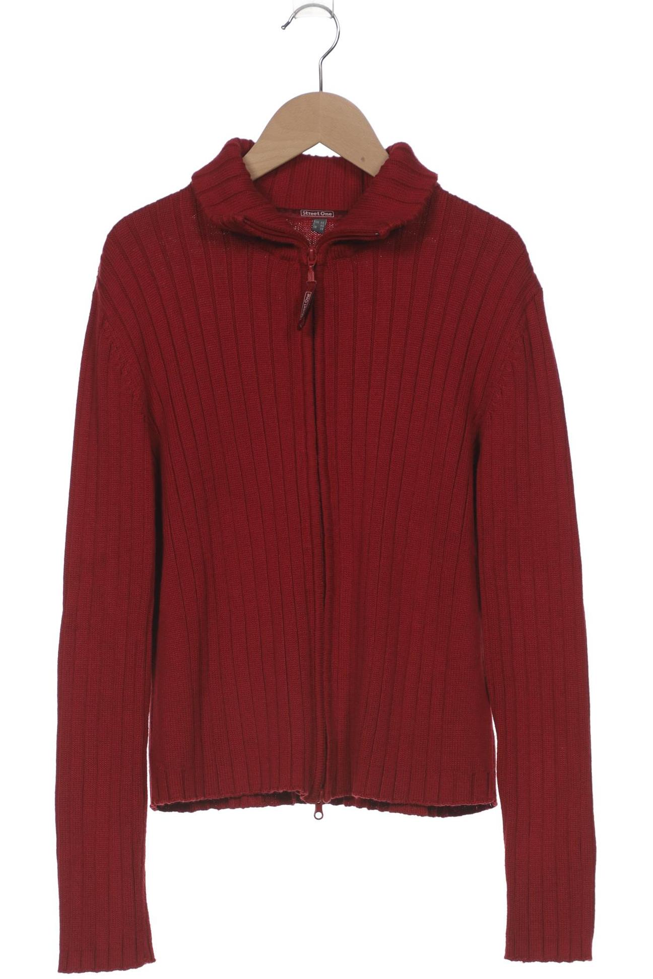 

Street One Damen Strickjacke, rot, Gr. 40