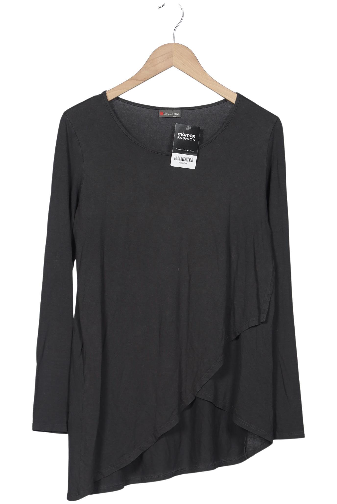 

Street One Damen Langarmshirt, schwarz, Gr. 40