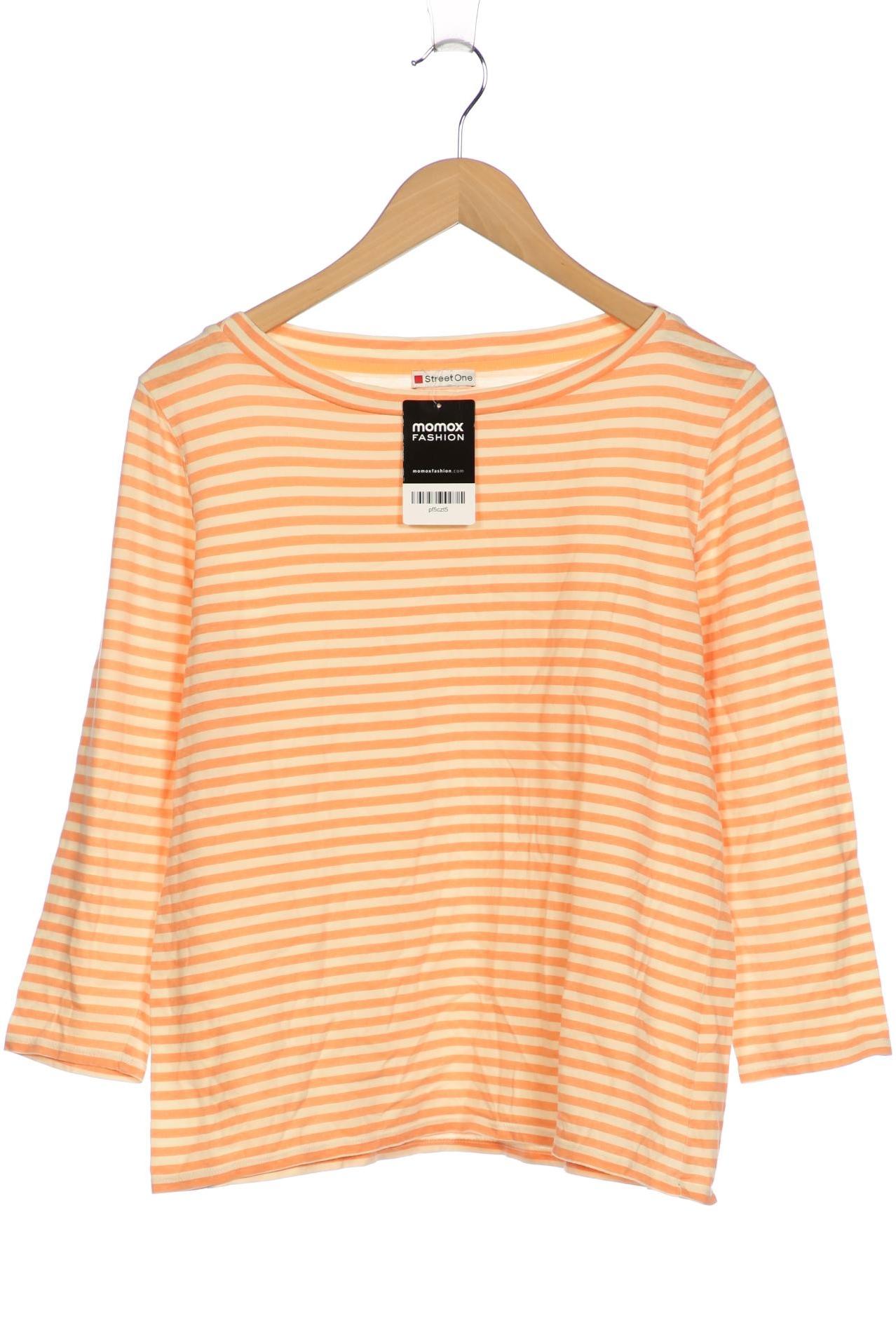 

Street One Damen Langarmshirt, orange, Gr. 44