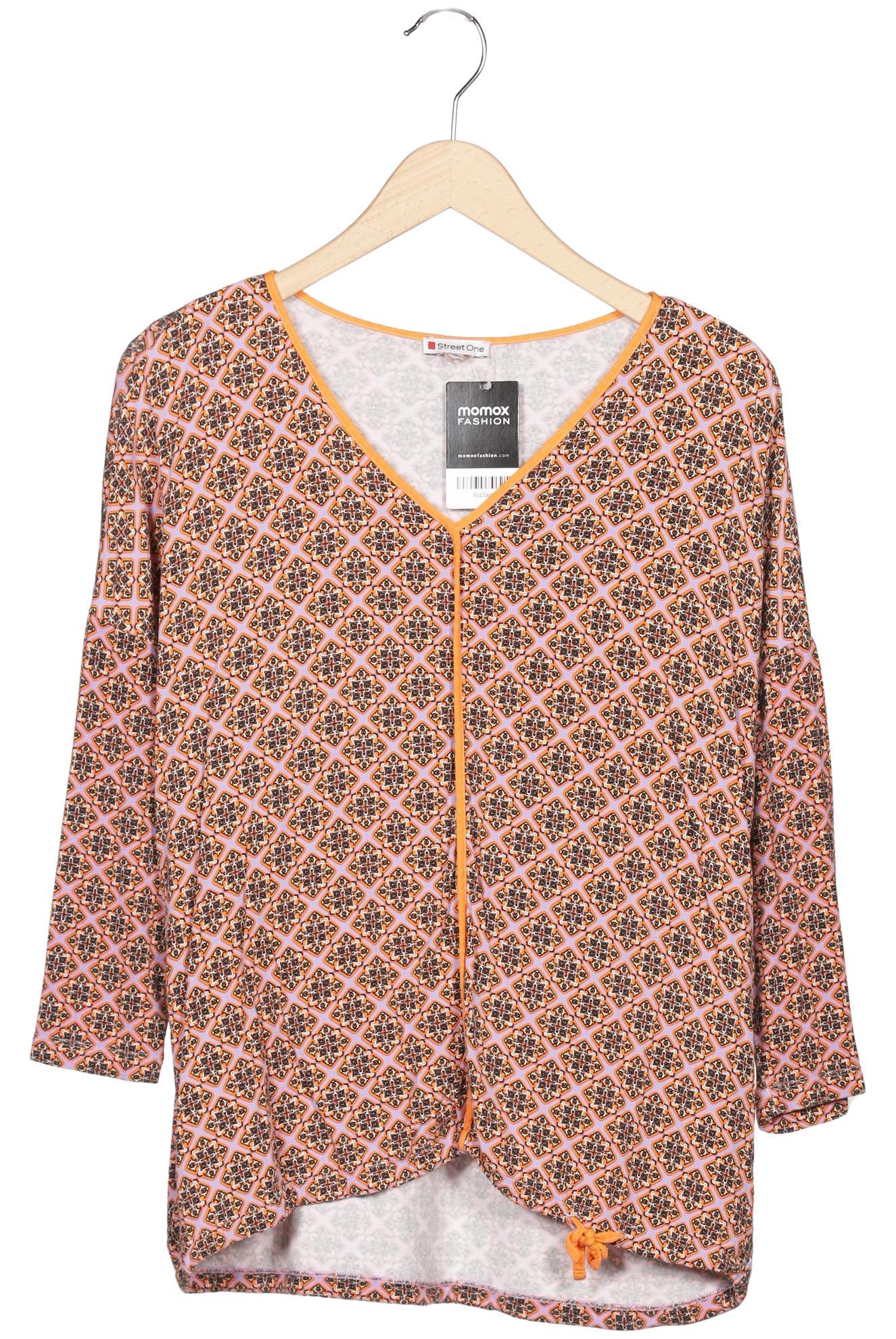 

Street One Damen Langarmshirt, orange, Gr. 38