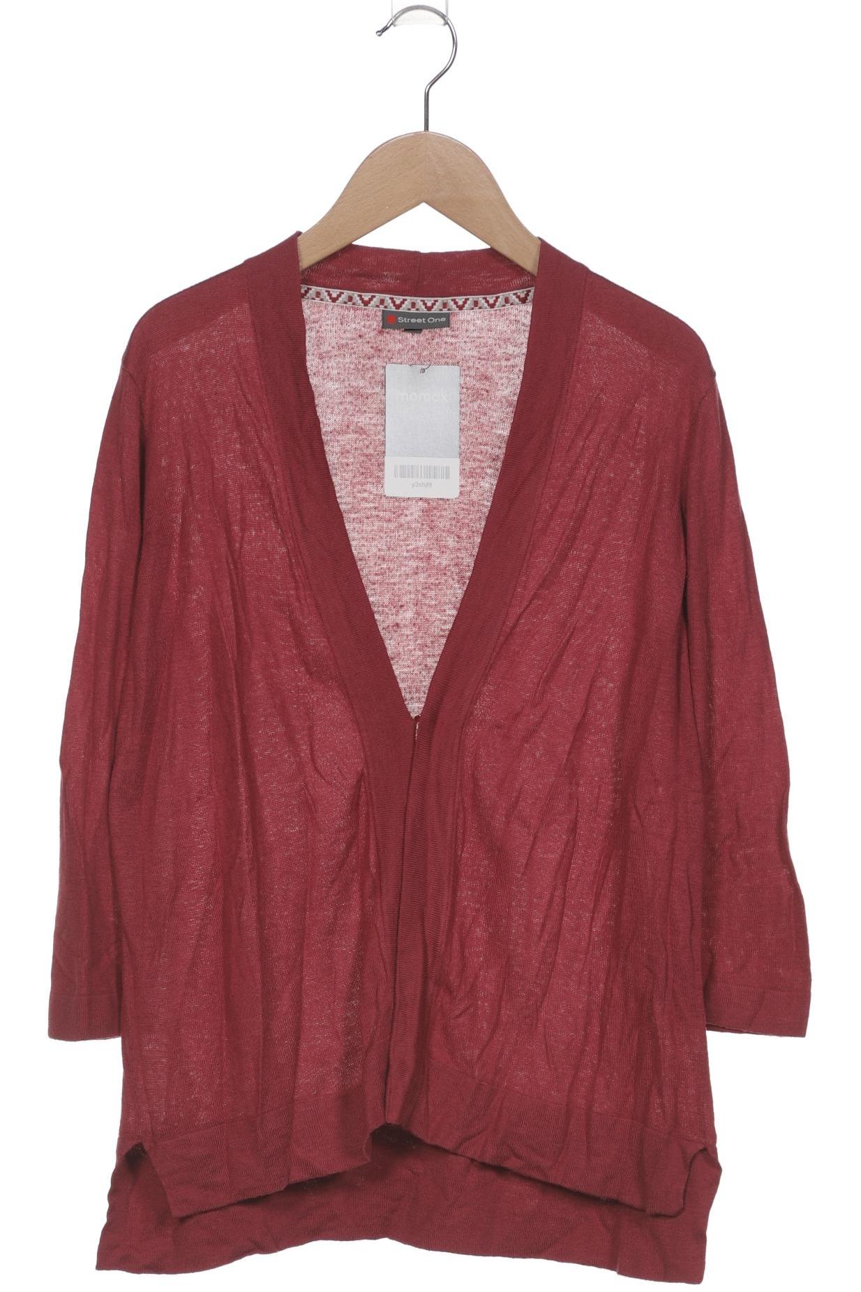 

Street One Damen Strickjacke, bordeaux, Gr. 38
