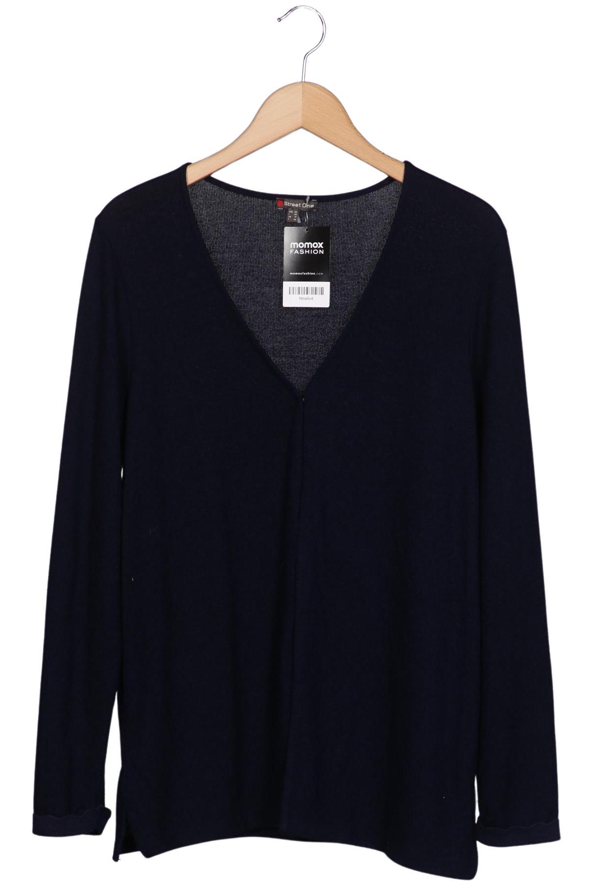 

Street One Damen Strickjacke, marineblau, Gr. 44