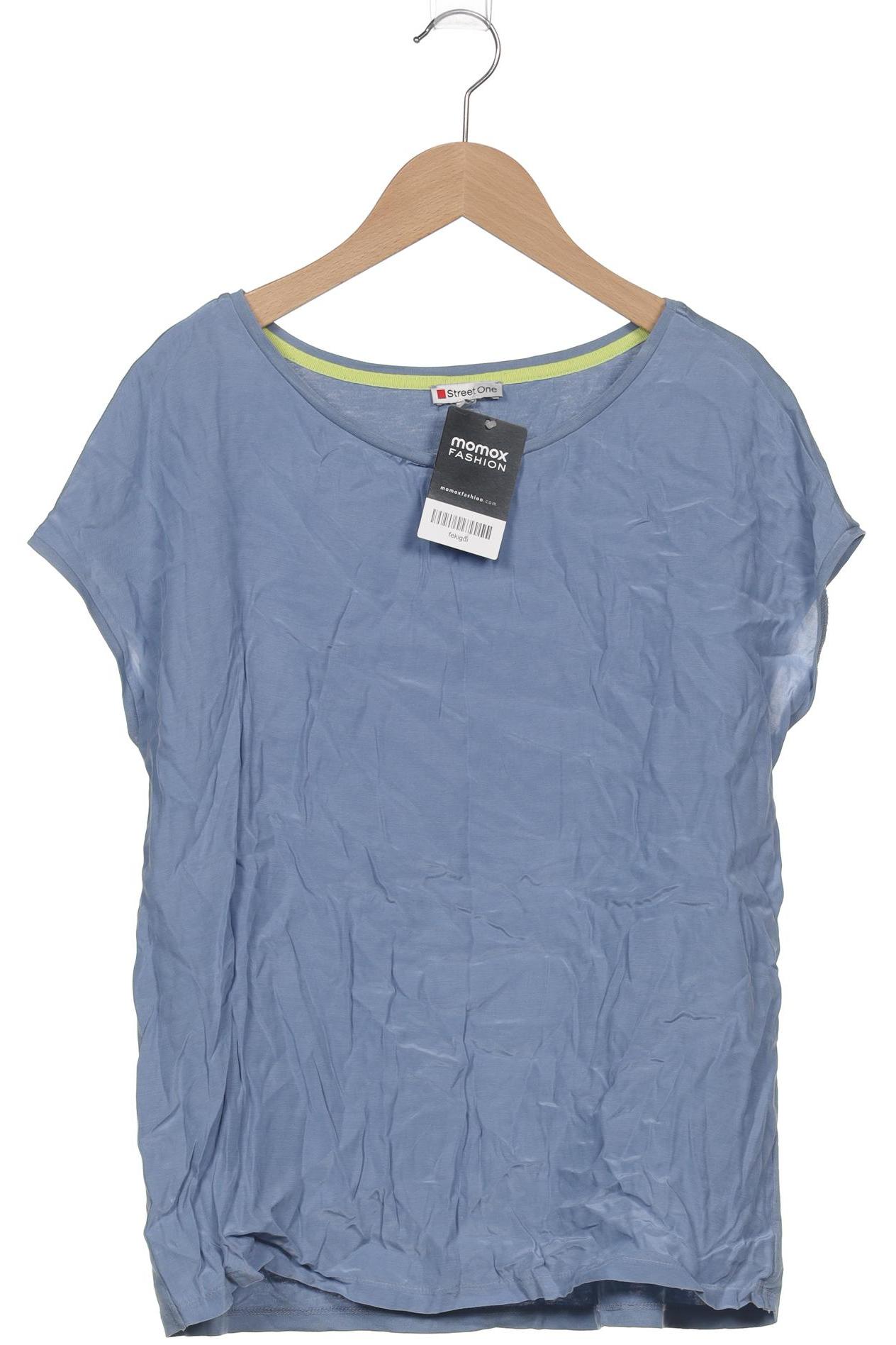 

Street One Damen T-Shirt, blau, Gr. 36