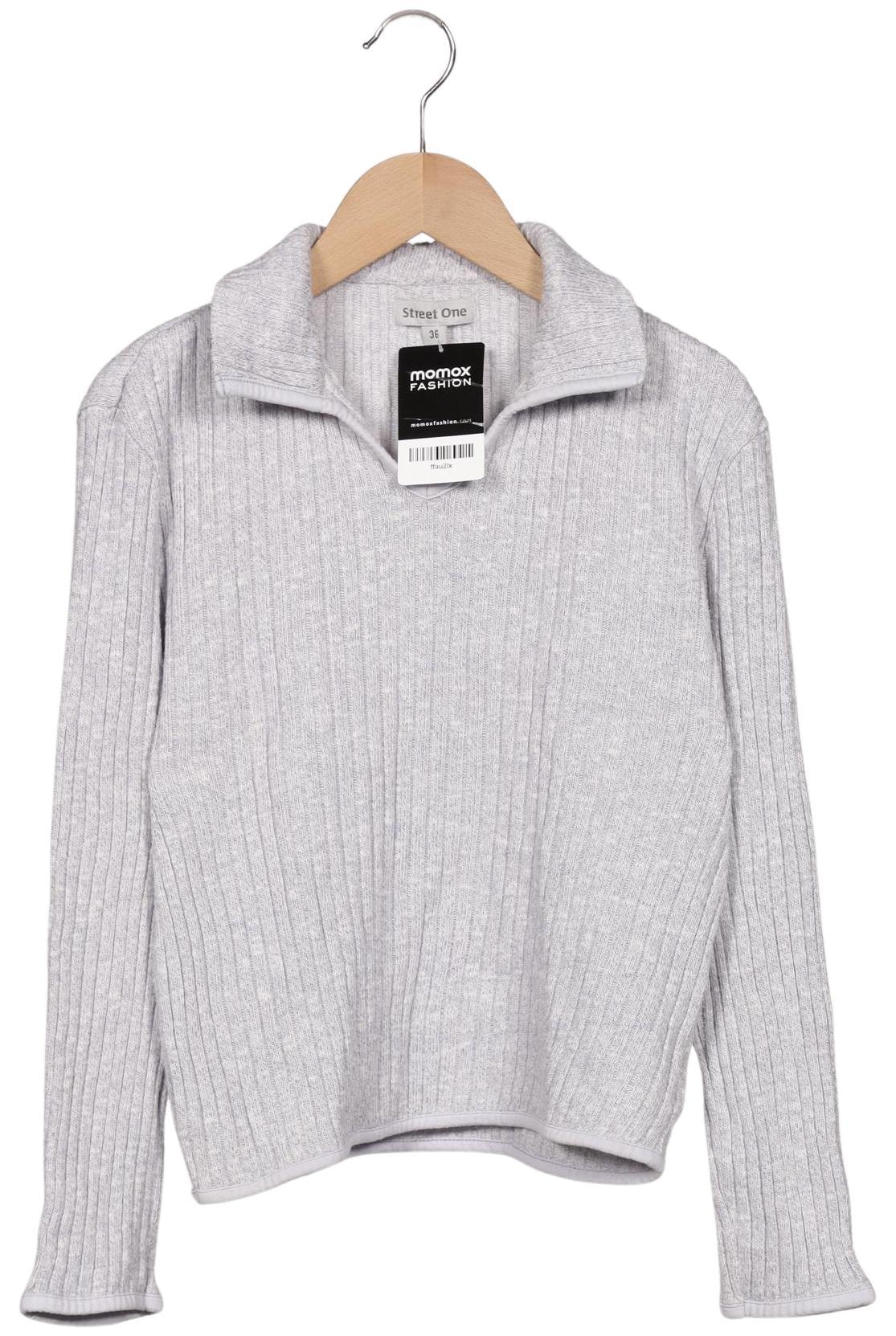 

Street One Damen Pullover, grau, Gr. 36