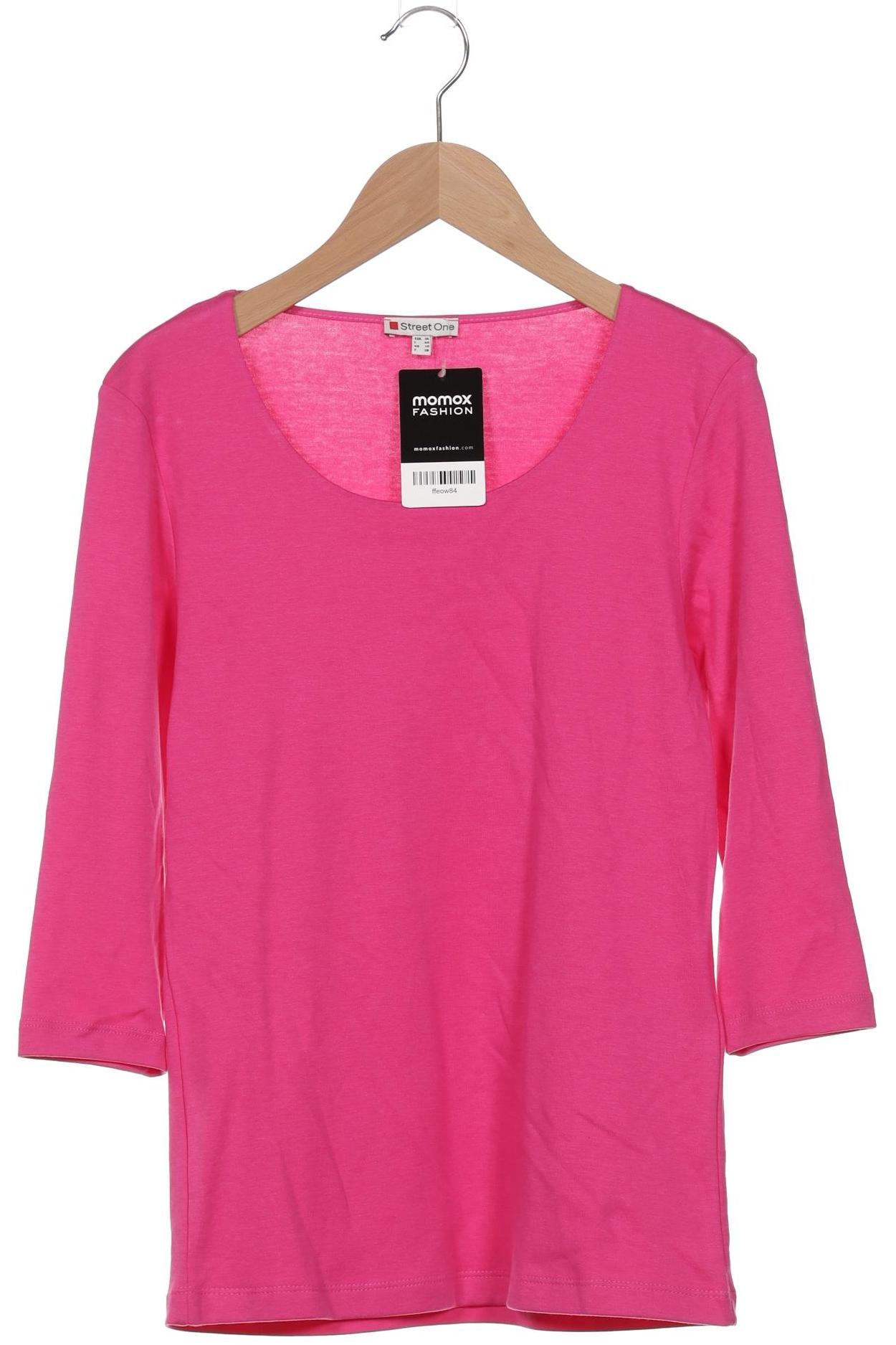 

Street One Damen Langarmshirt, pink, Gr. 36