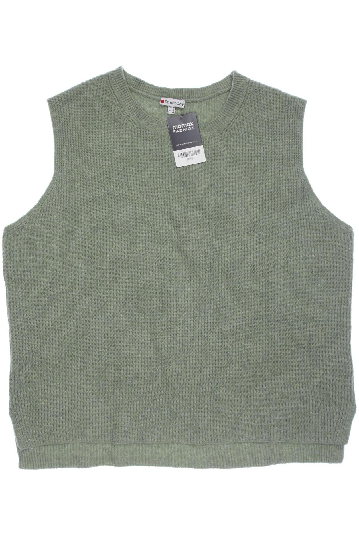 

Street One Damen Pullover, grün, Gr. 42