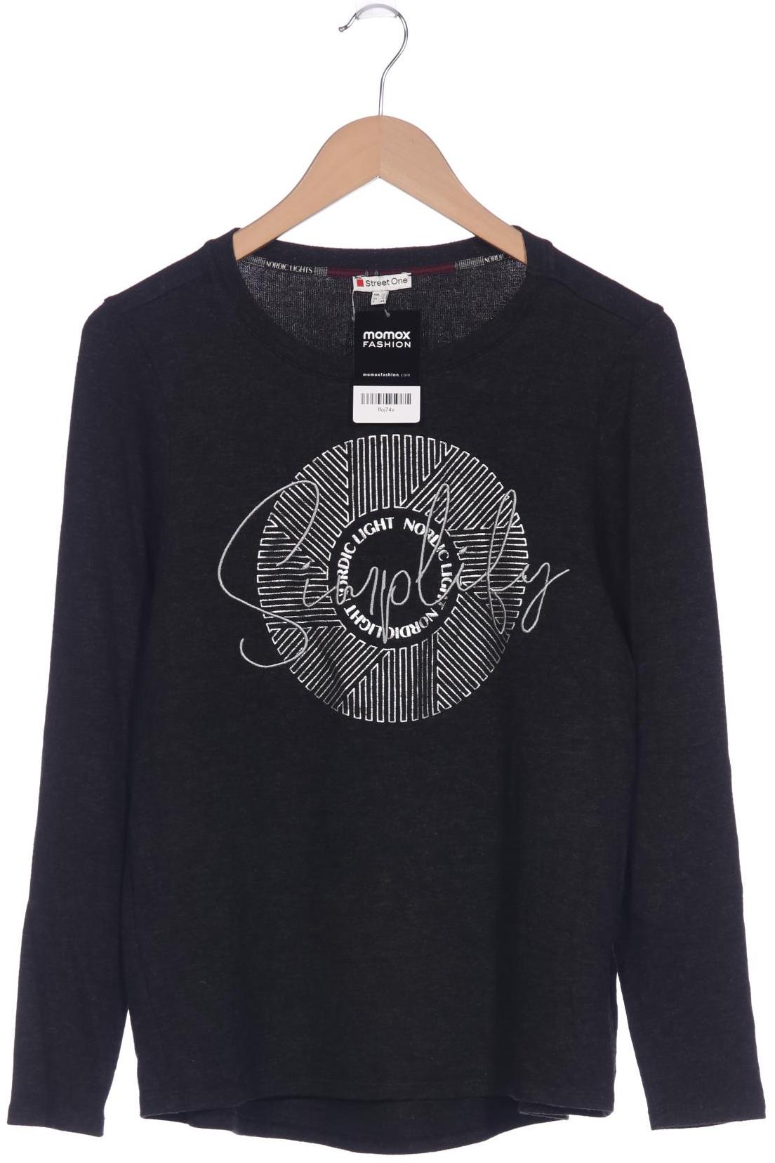 

Street One Damen Langarmshirt, schwarz, Gr. 42