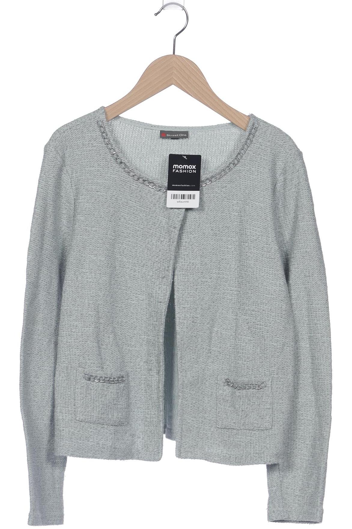 

Street One Damen Strickjacke, hellgrün, Gr. 36