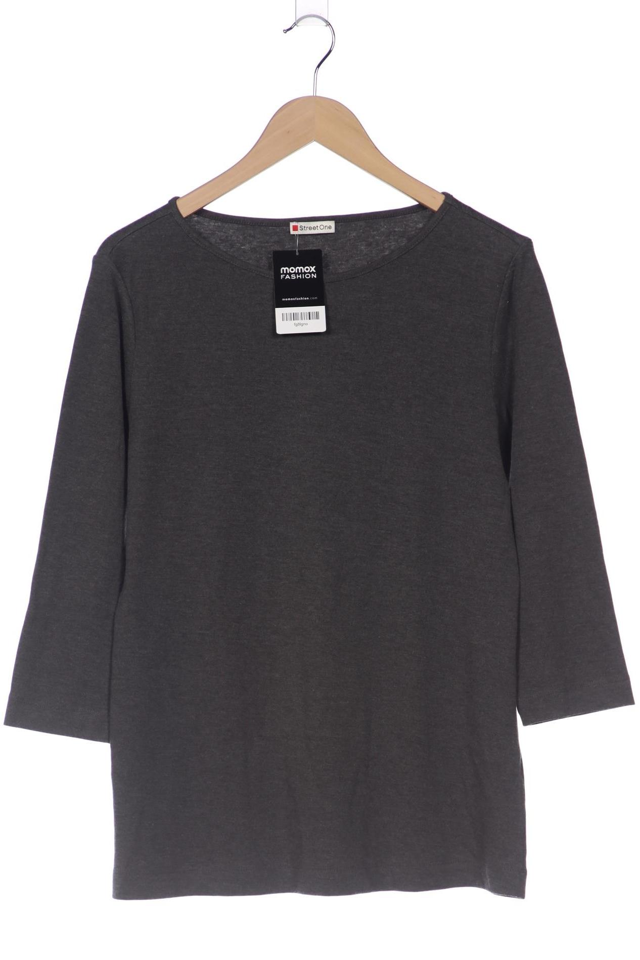 

Street One Damen Langarmshirt, grau, Gr. 42