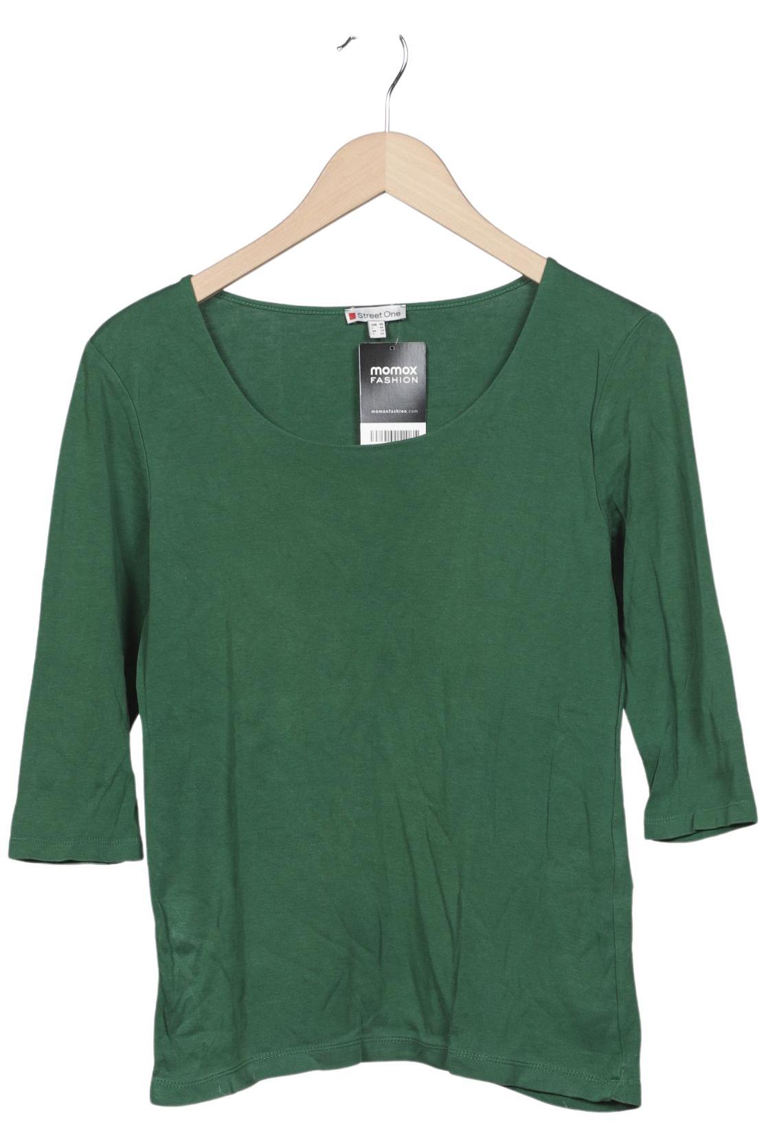 

Street One Damen Langarmshirt, grün, Gr. 40