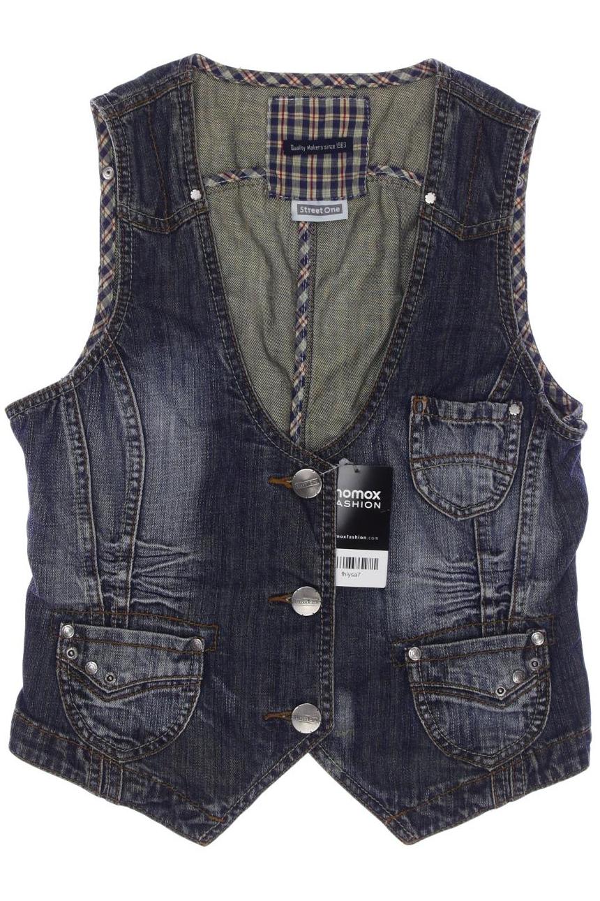 

Street One Damen Weste, marineblau