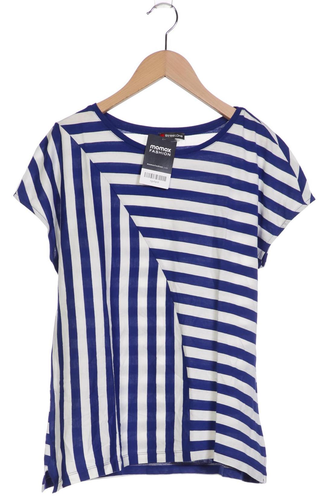 

Street One Damen T-Shirt, blau, Gr. 36