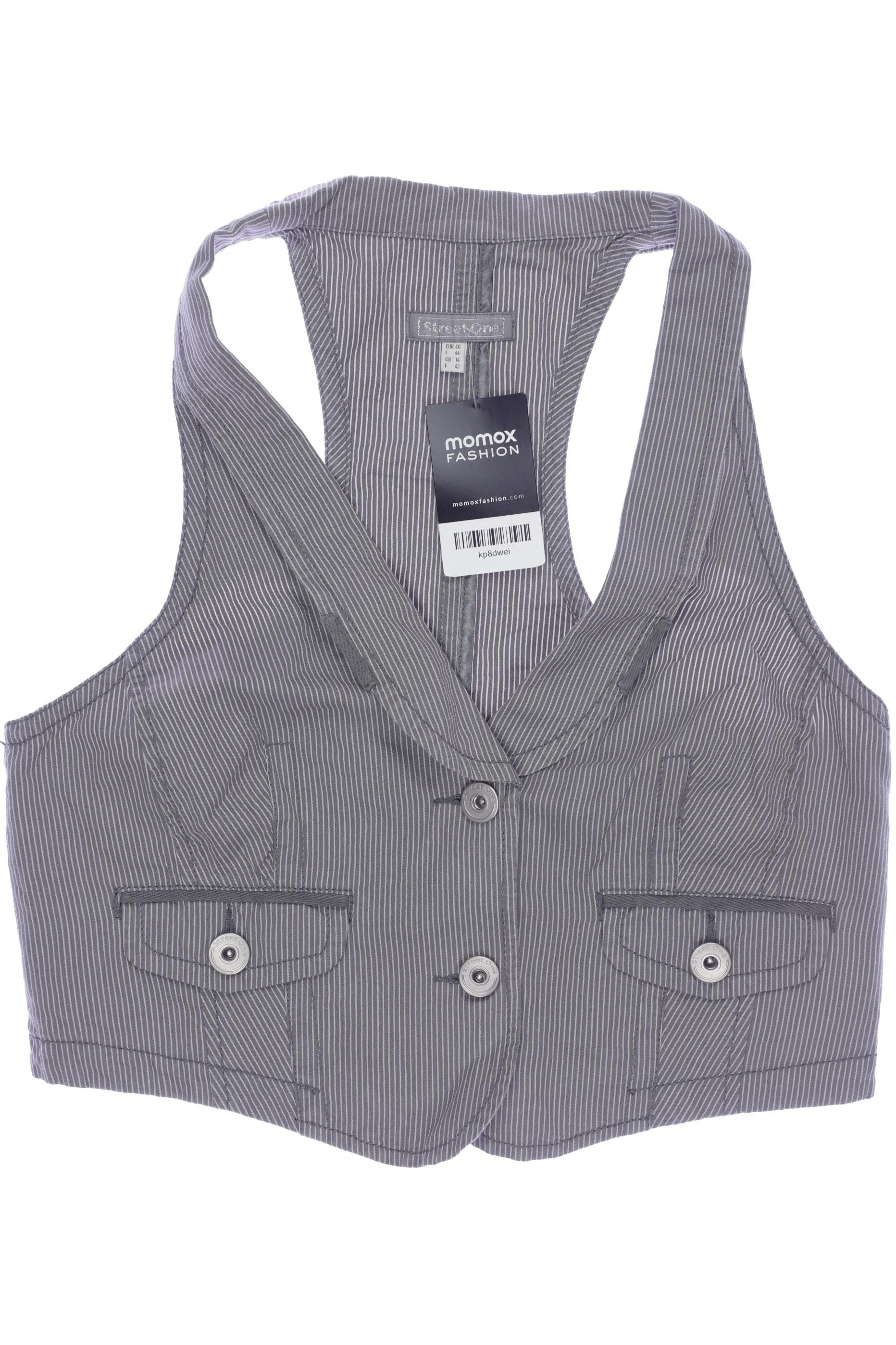 

Street One Damen Weste, grau, Gr. 40